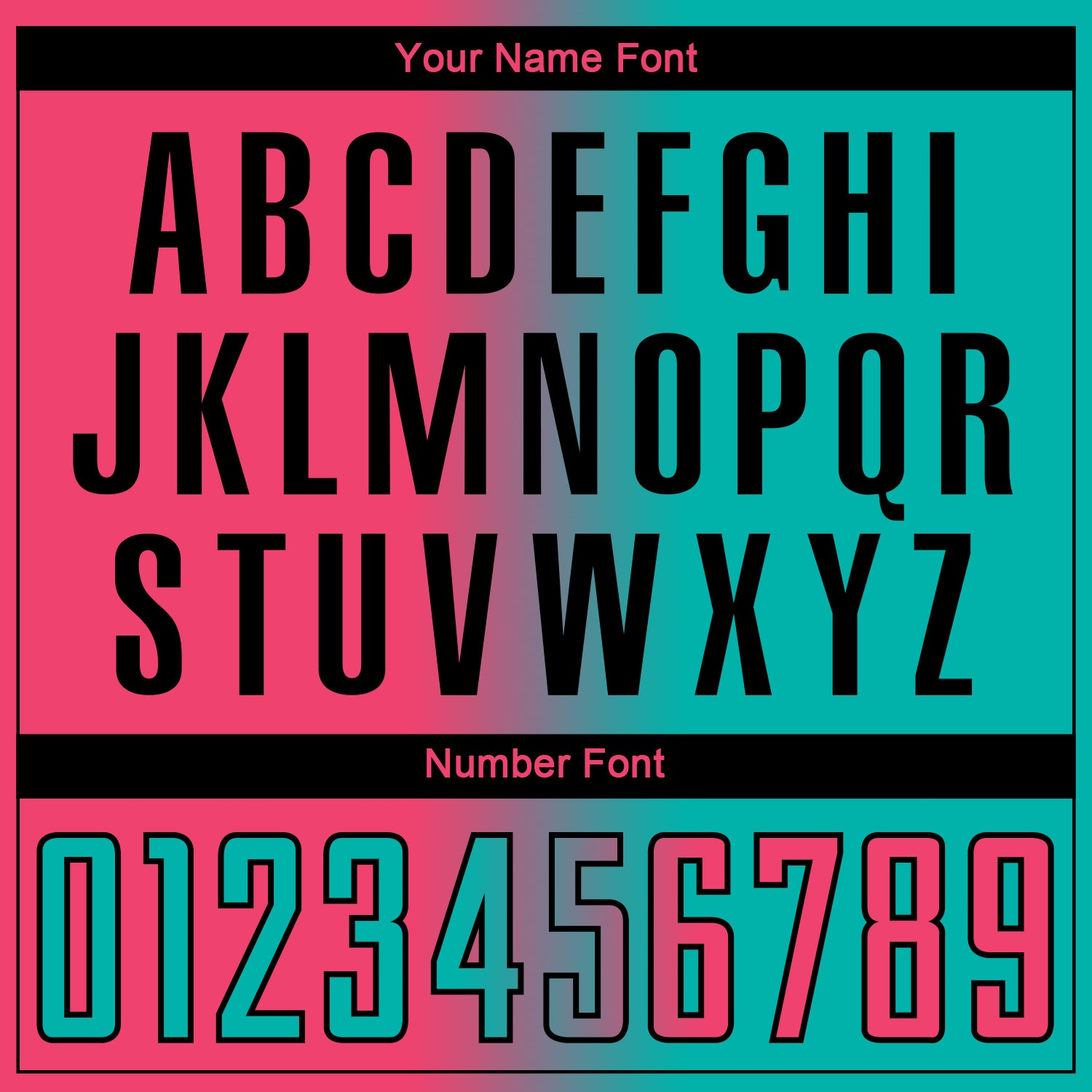 Custom Aqua Neon Pink-Black Sublimation Gradient Fashion Soccer Uniform Jersey