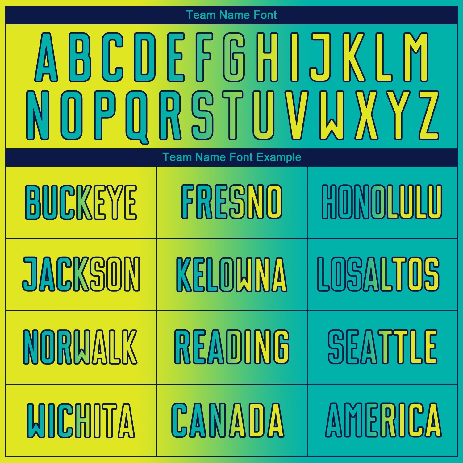 Custom Aqua Neon Yellow-Navy Sublimation Gradient Fashion Soccer Uniform Jersey