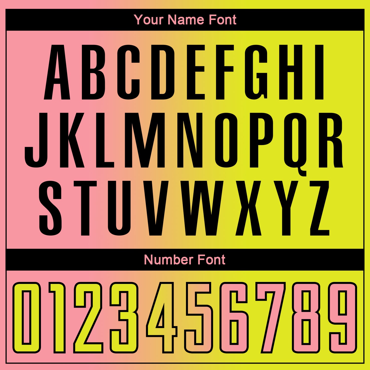 Custom Neon Yellow Medium Pink-Black Sublimation Gradient Fashion Soccer Uniform Jersey