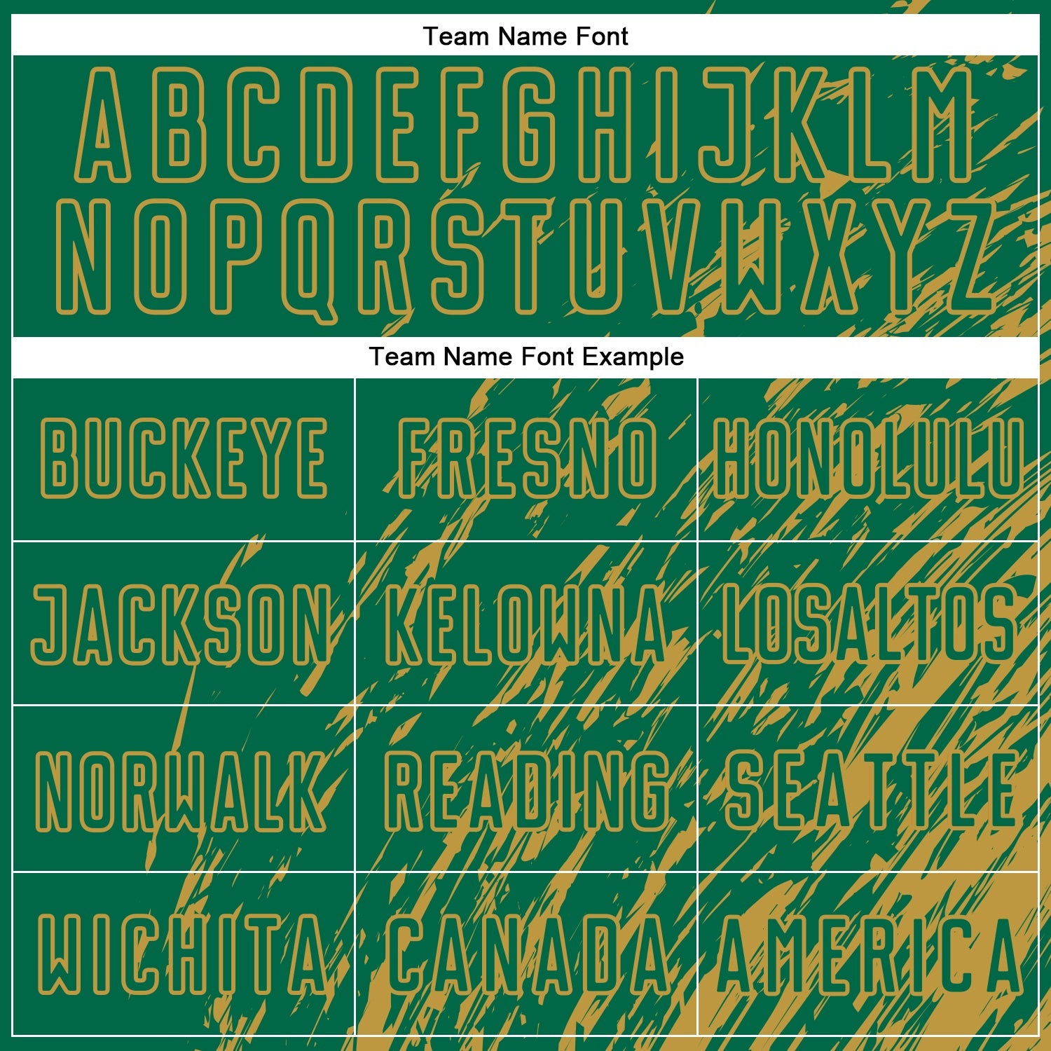 Custom Kelly Green Old Gold Splash Sublimation Soccer Uniform Jersey