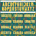 Custom Teal Gold-White Lightning Sublimation Soccer Uniform Jersey