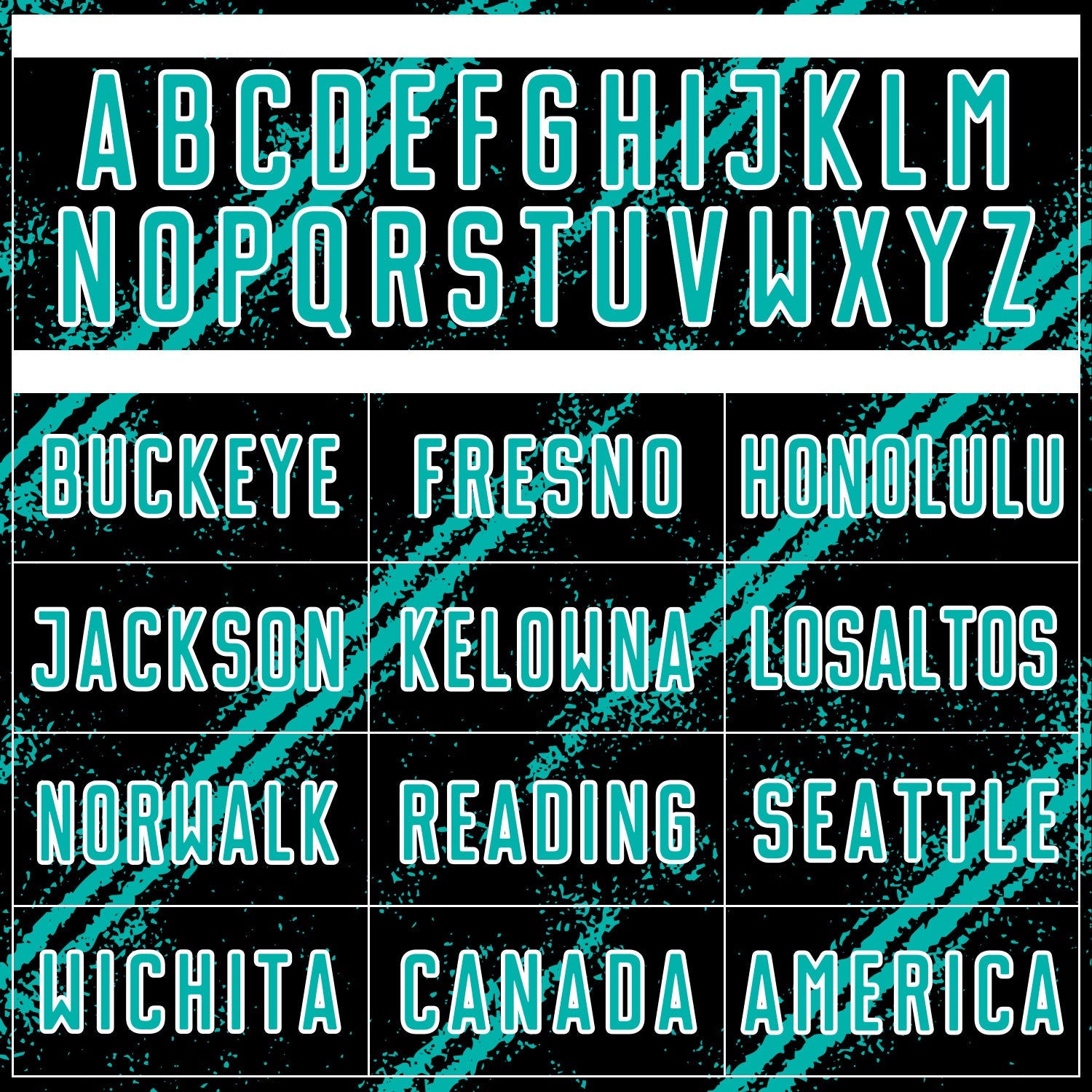 Custom Black Aqua-White Abstract Fragment Art Splash Sublimation Soccer Uniform Jersey