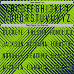 Custom Navy Neon Green Line Sublimation Soccer Uniform Jersey