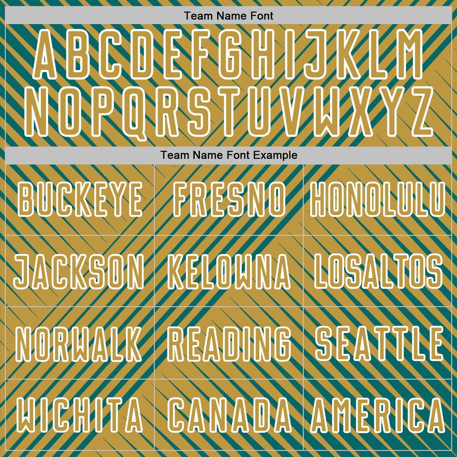 Custom Teal Old Gold-White Line Sublimation Soccer Uniform Jersey