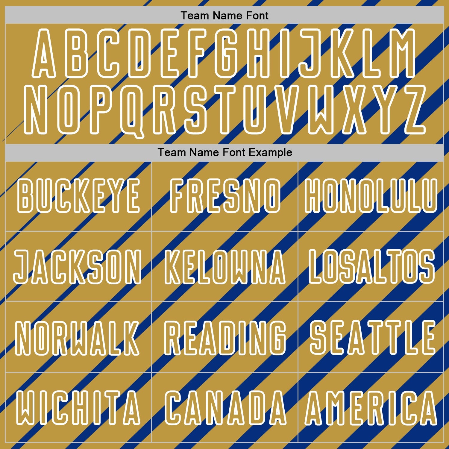 Custom Royal Old Gold-White Lines Sublimation Soccer Uniform Jersey