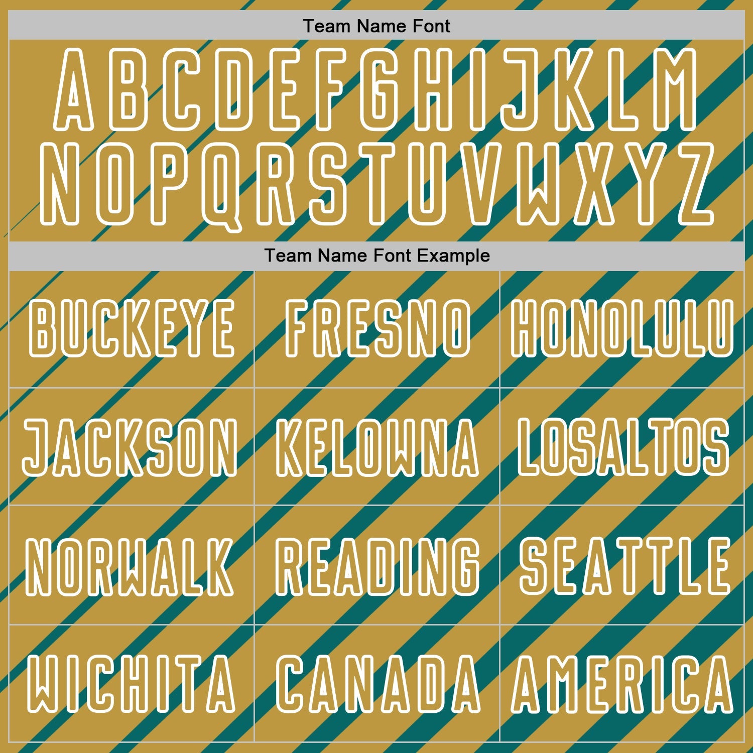 Custom Teal Old Gold-White Lines Sublimation Soccer Uniform Jersey