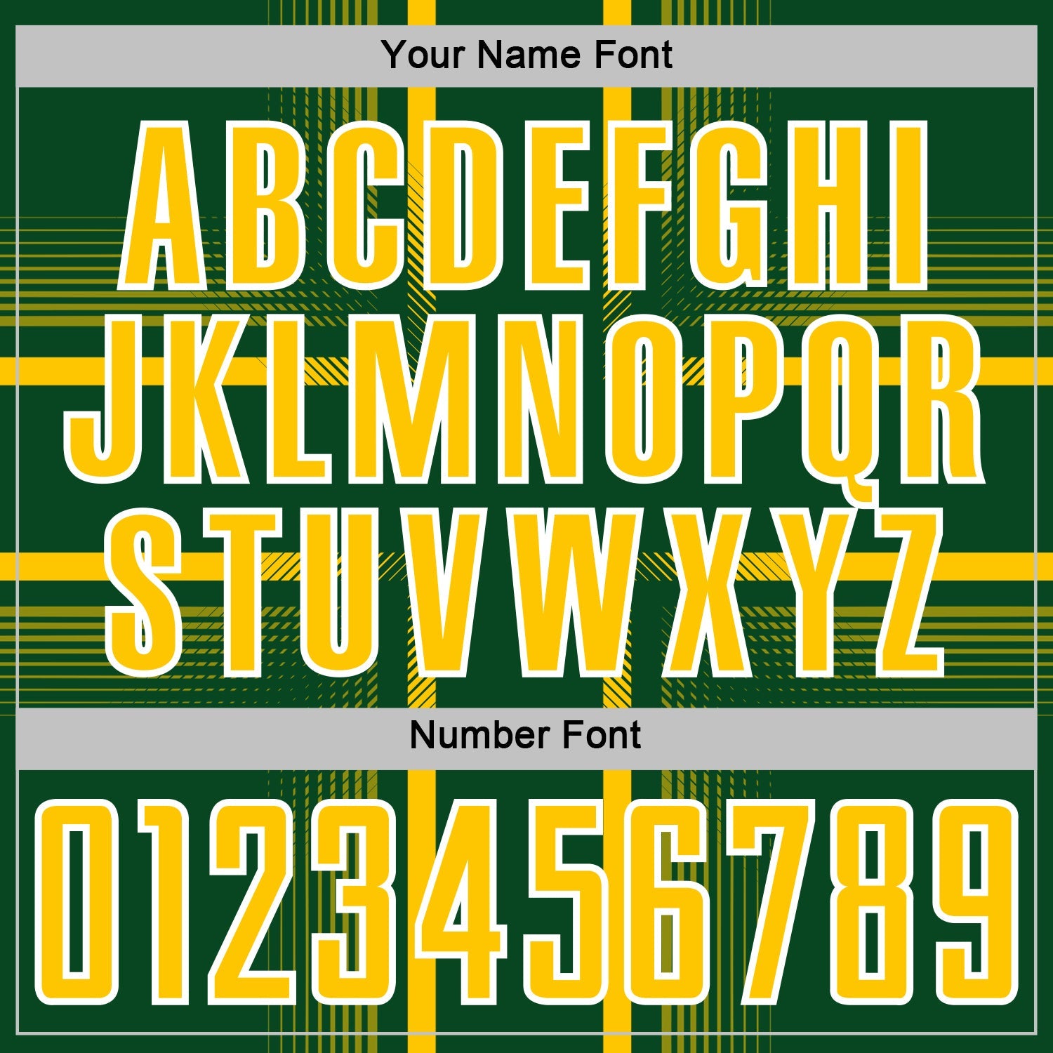 Custom Green Yellow-White Lines Sublimation Soccer Uniform Jersey