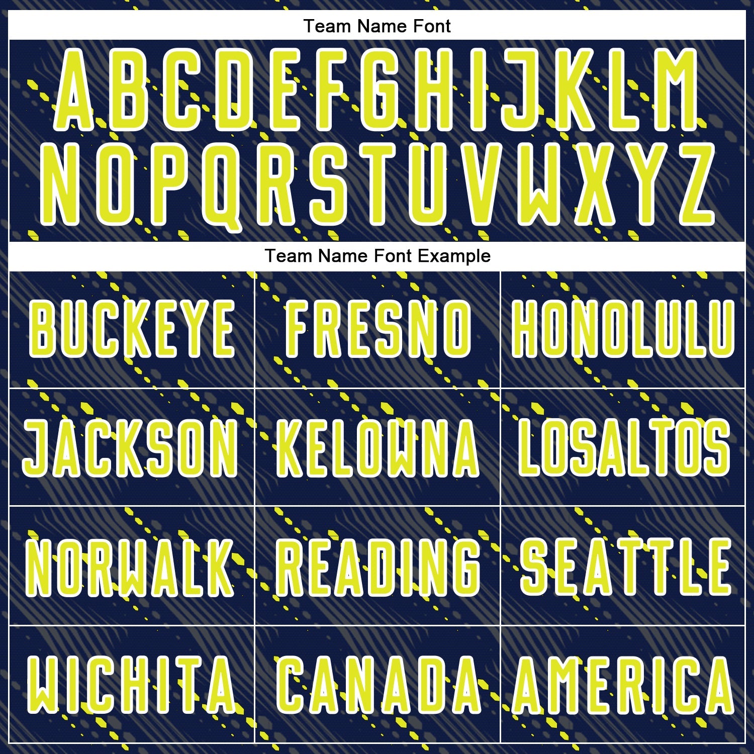 Custom Navy Neon Yellow-White Slant Lines Sports Sublimation Soccer Uniform Jersey