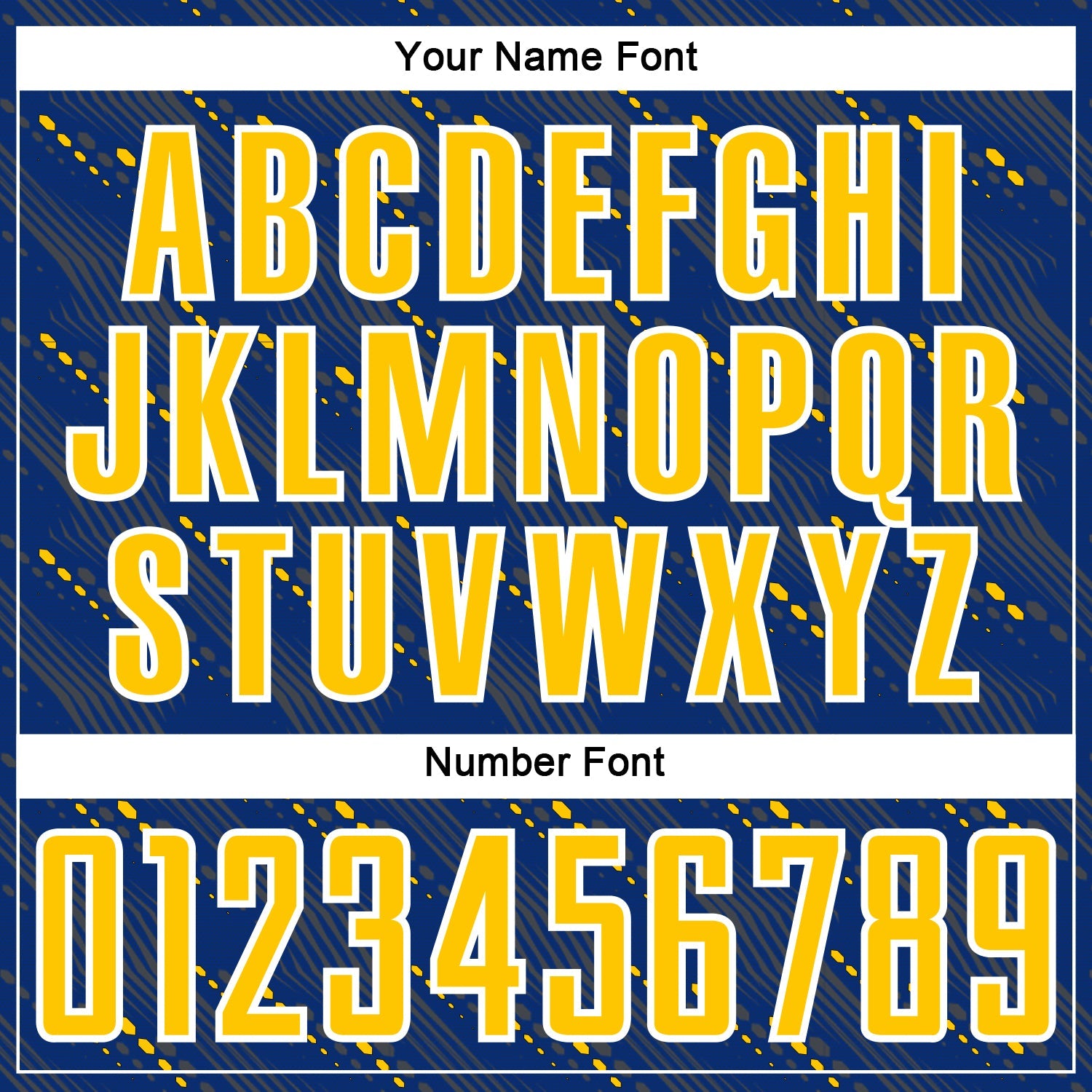 Custom Royal Yellow-White Slant Lines Sports Sublimation Soccer Uniform Jersey