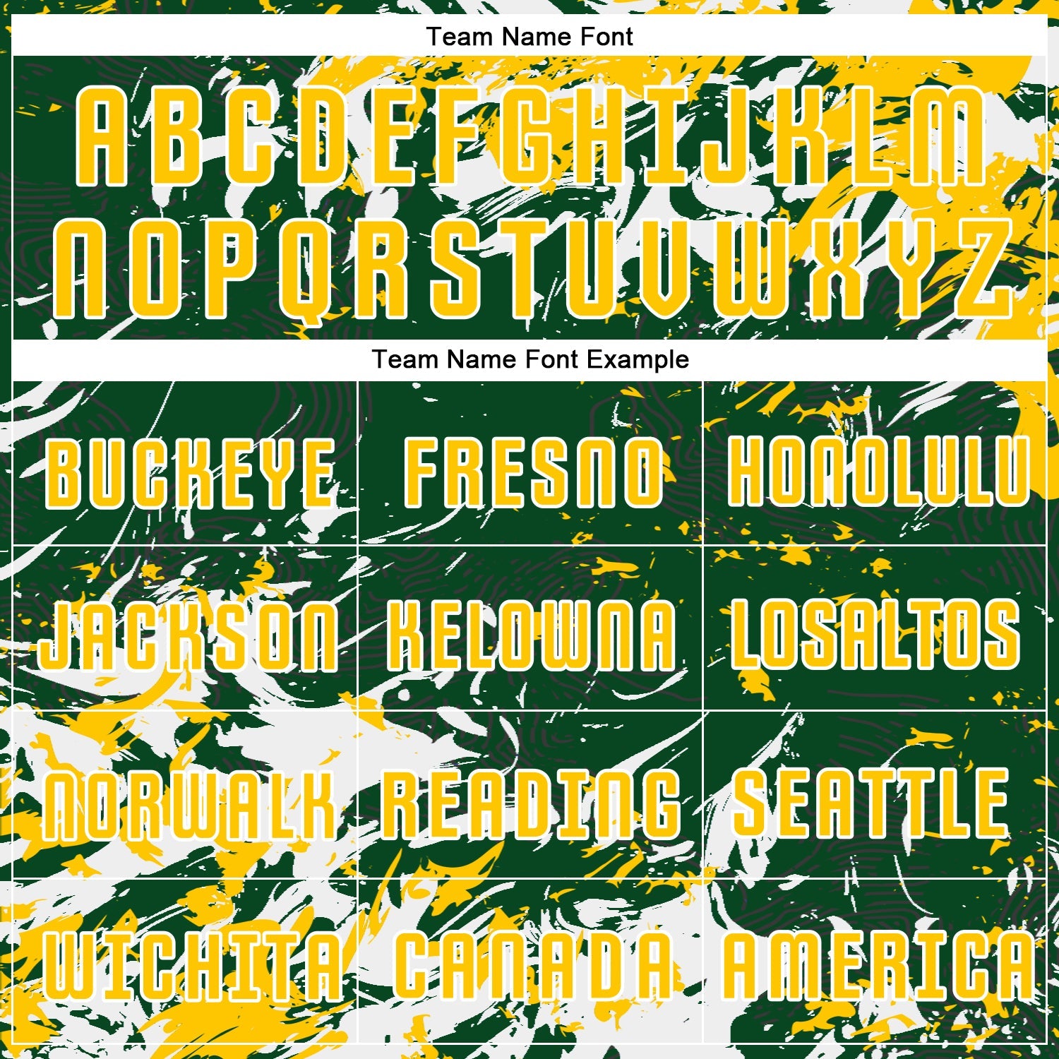 Custom Green Yellow-White Fluid Art Splash Sublimation Soccer Uniform Jersey