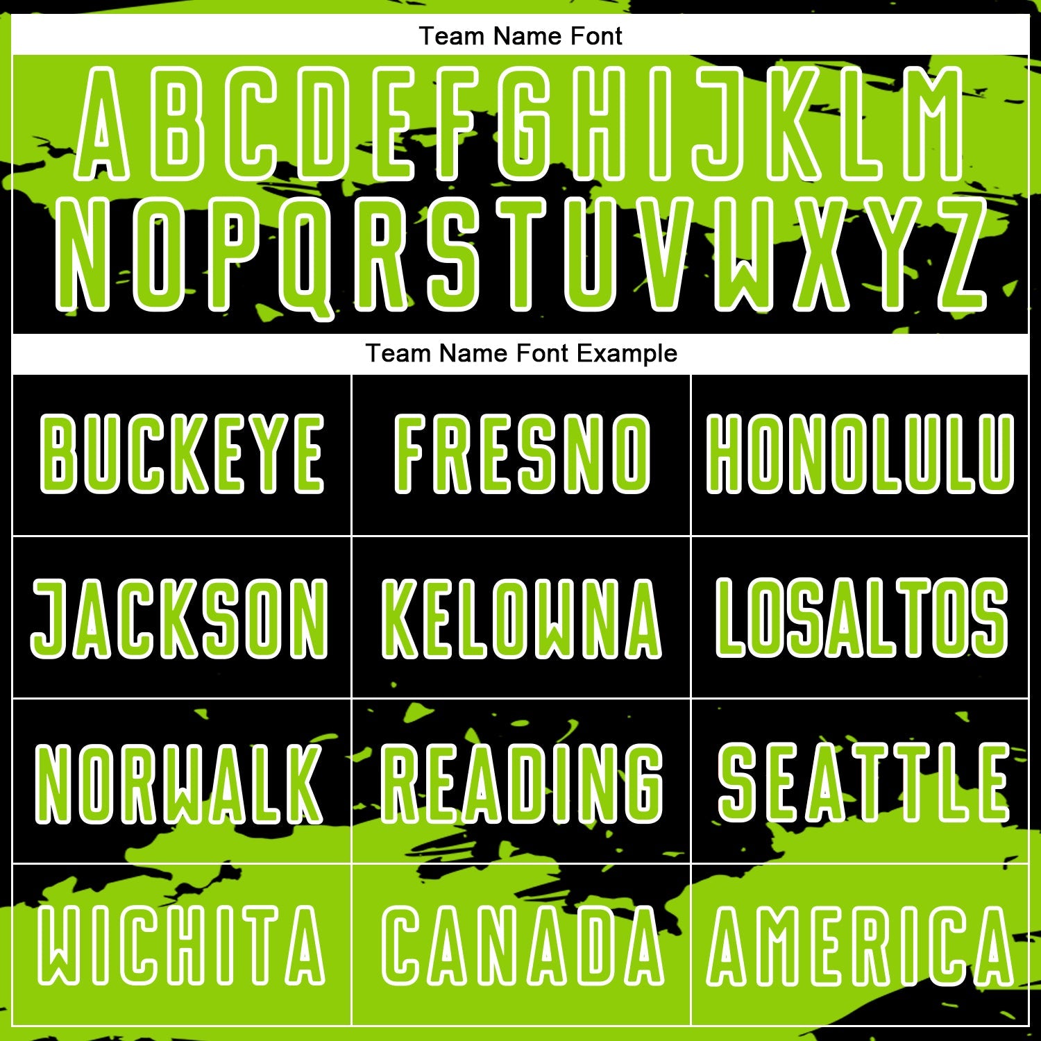 Custom Black Neon Green-White Abstract Fragment Art Sublimation Soccer Uniform Jersey