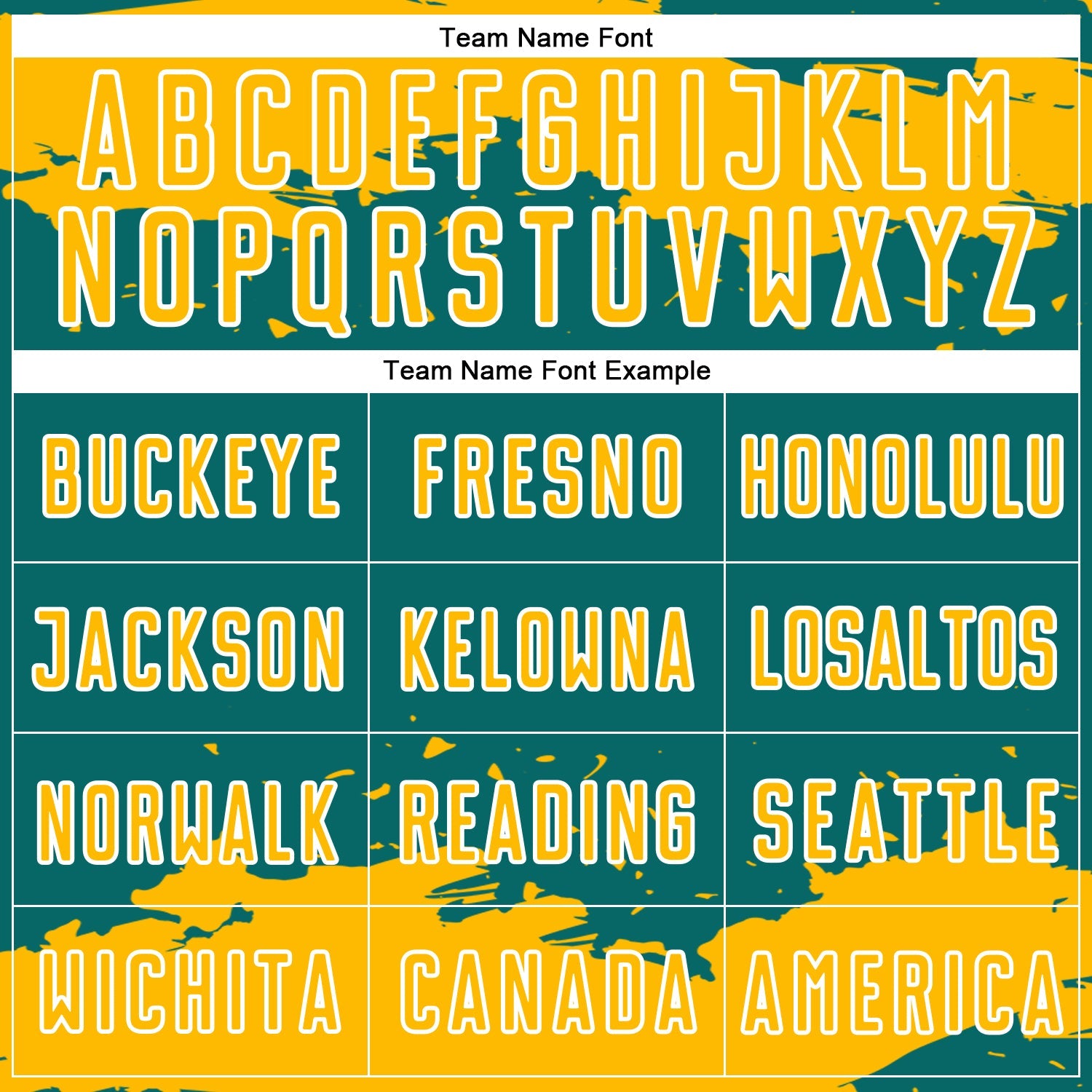 Custom Teal Gold-White Abstract Fragment Art Sublimation Soccer Uniform Jersey