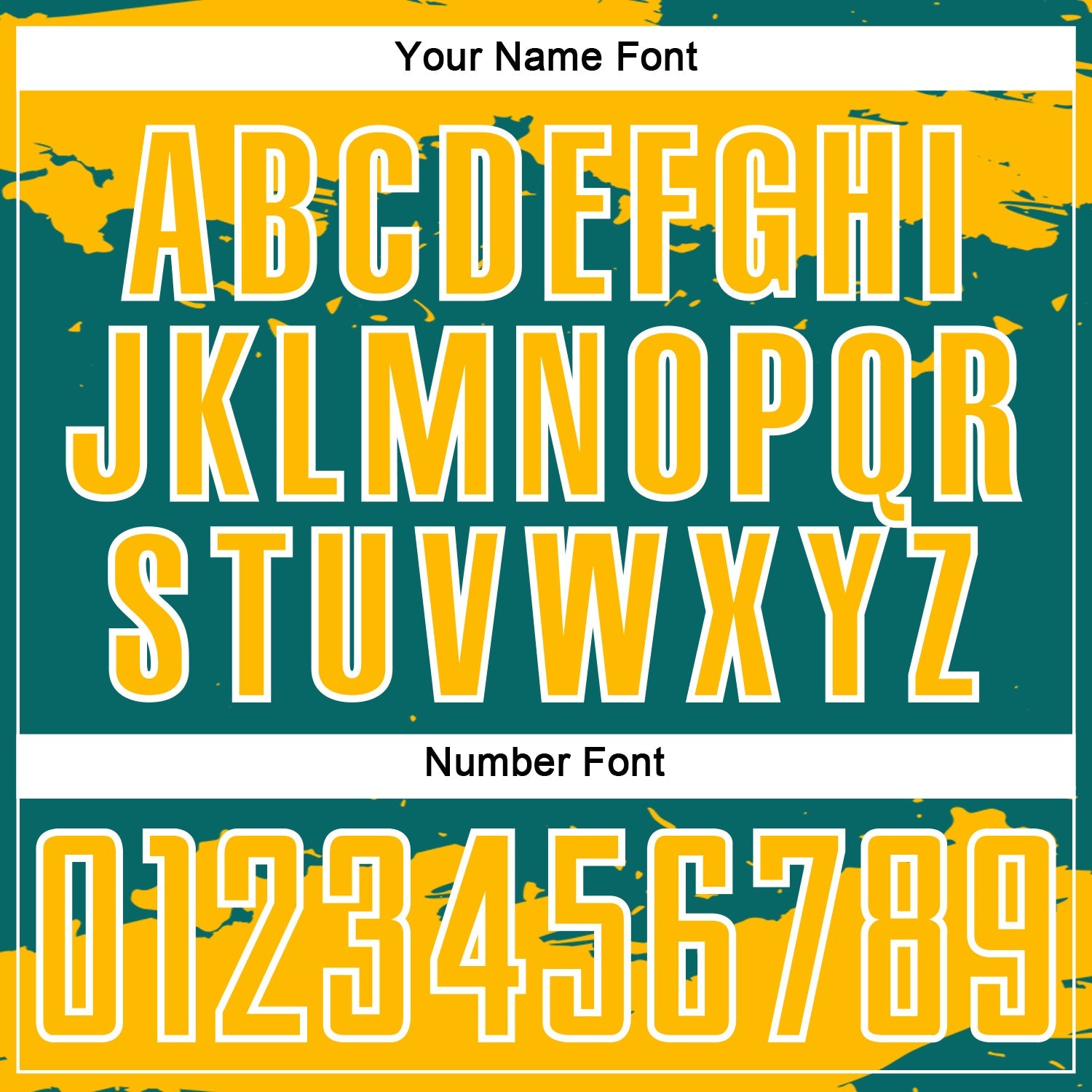 Custom Teal Gold-White Abstract Fragment Art Sublimation Soccer Uniform Jersey