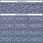 Custom Navy Silver-White Geometric Arrow Sublimation Soccer Uniform Jersey