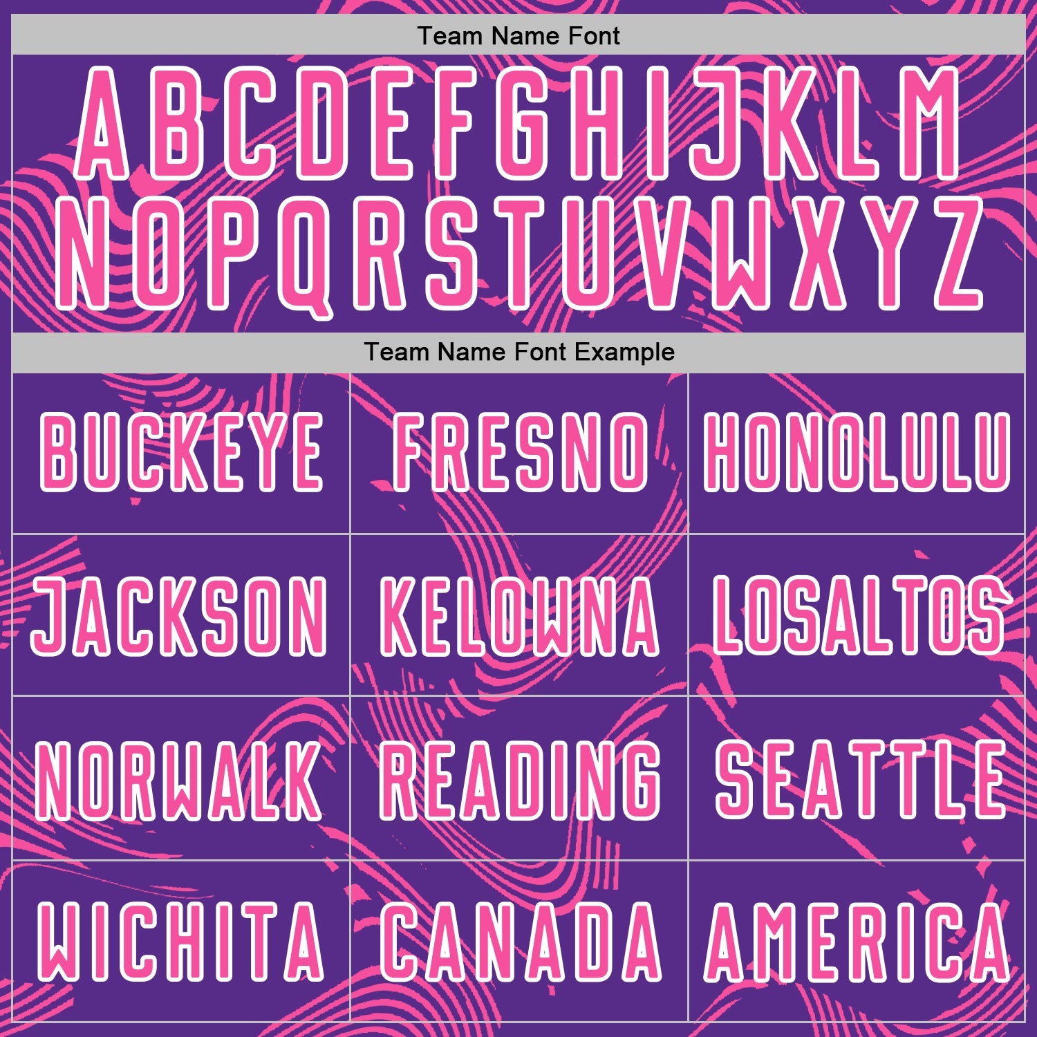 Custom Purple Pink-White Curve Lines Sports Sublimation Soccer Uniform Jersey