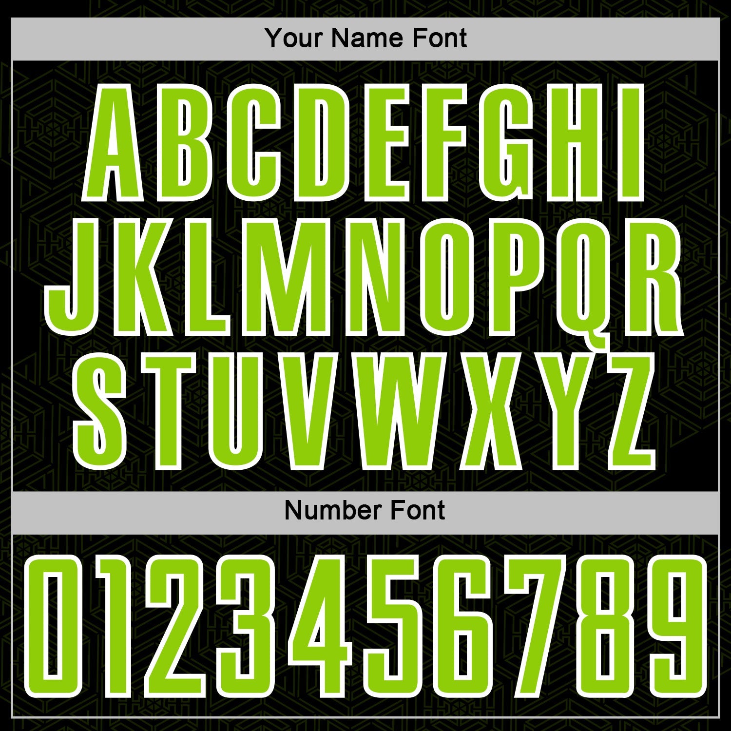 Custom Black Neon Green-White Geometric Shape Sports Sublimation Soccer Uniform Jersey