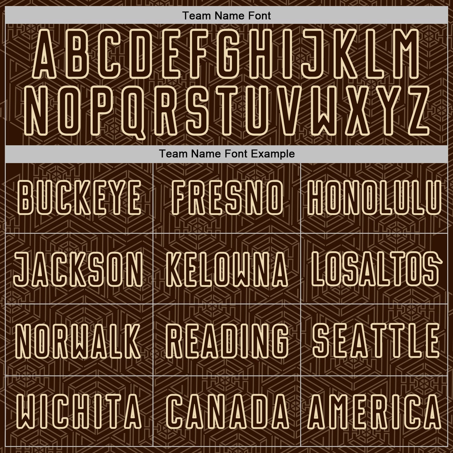 Custom Brown Cream Geometric Shape Sports Sublimation Soccer Uniform Jersey