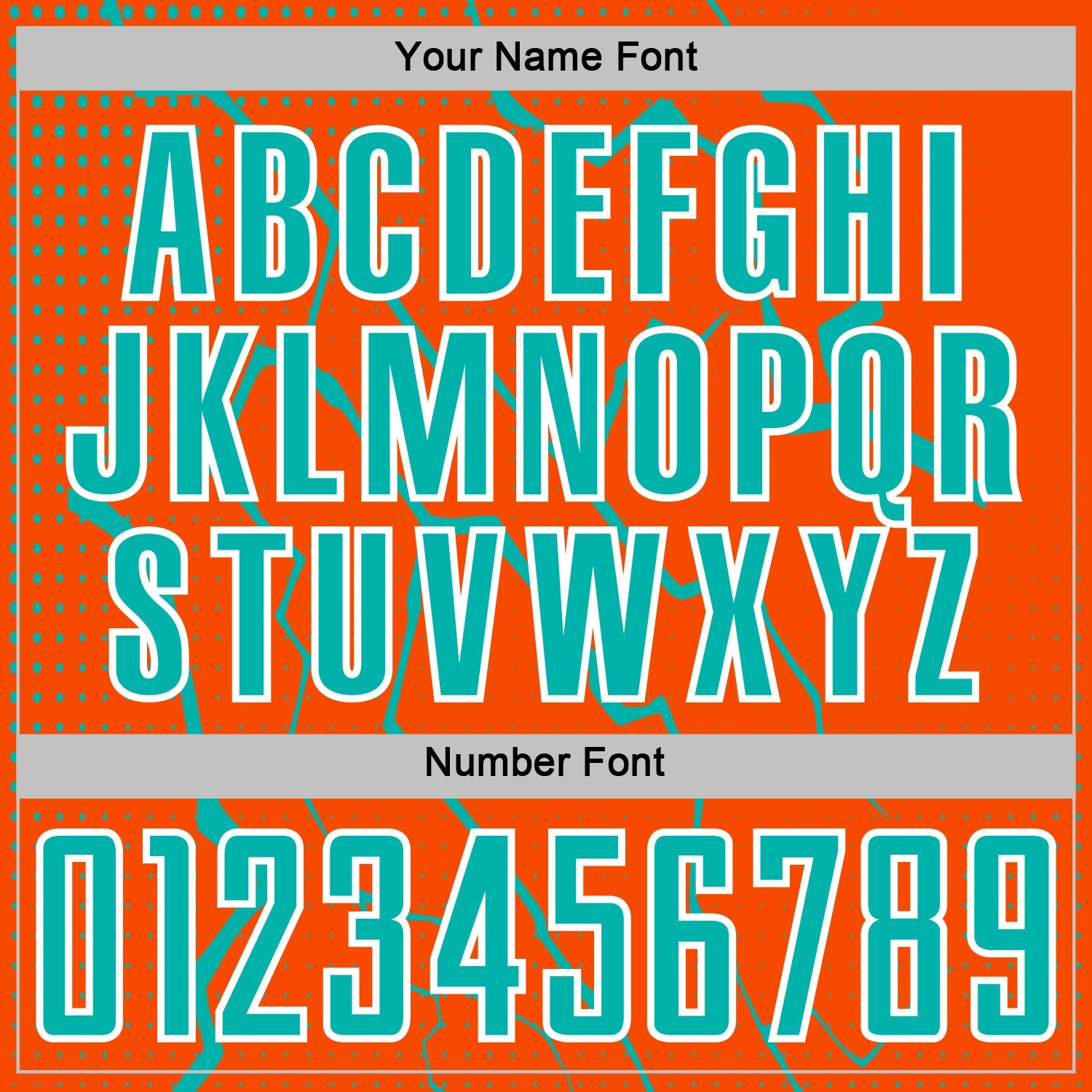 Custom Orange Aqua-White Lightning Sports Sublimation Soccer Uniform Jersey