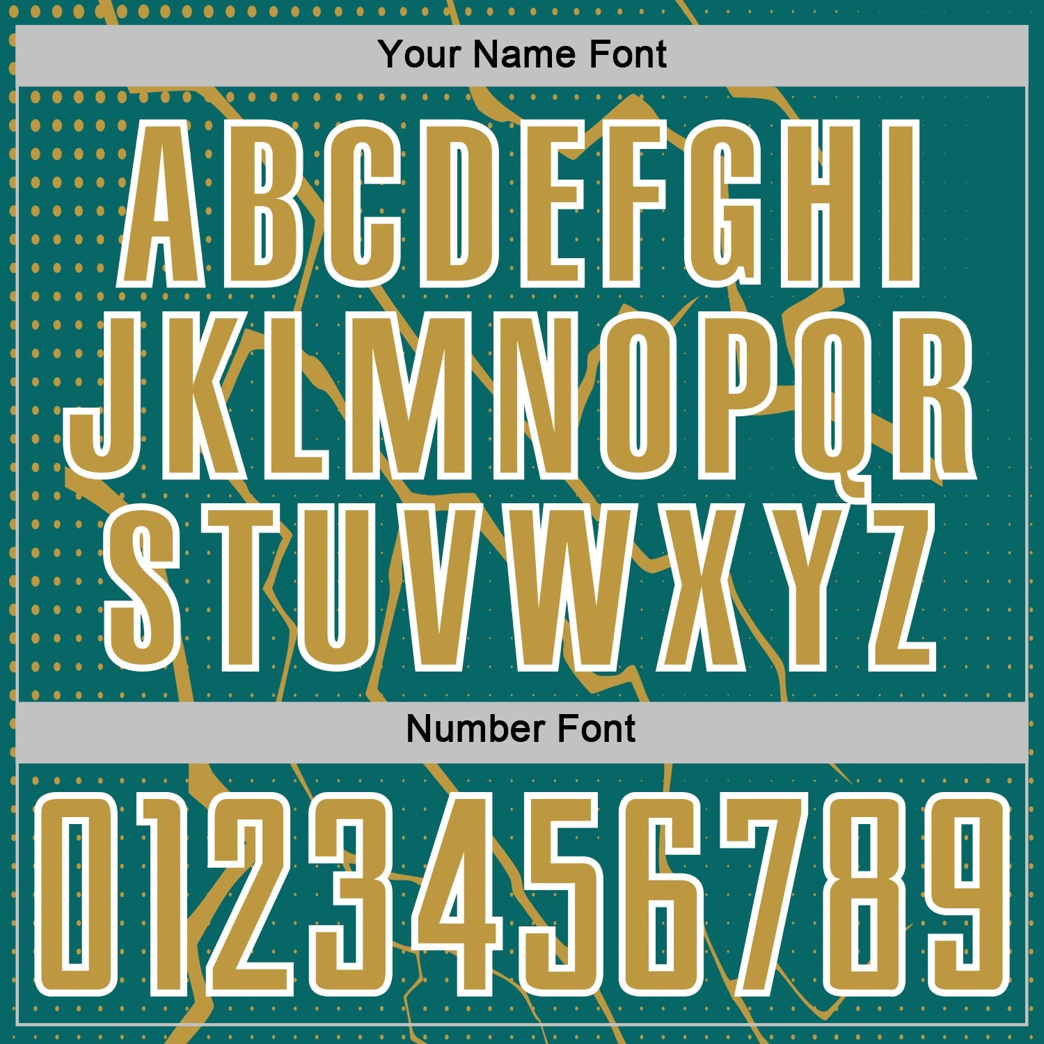 Custom Teal Old Gold-White Lightning Sports Sublimation Soccer Uniform Jersey