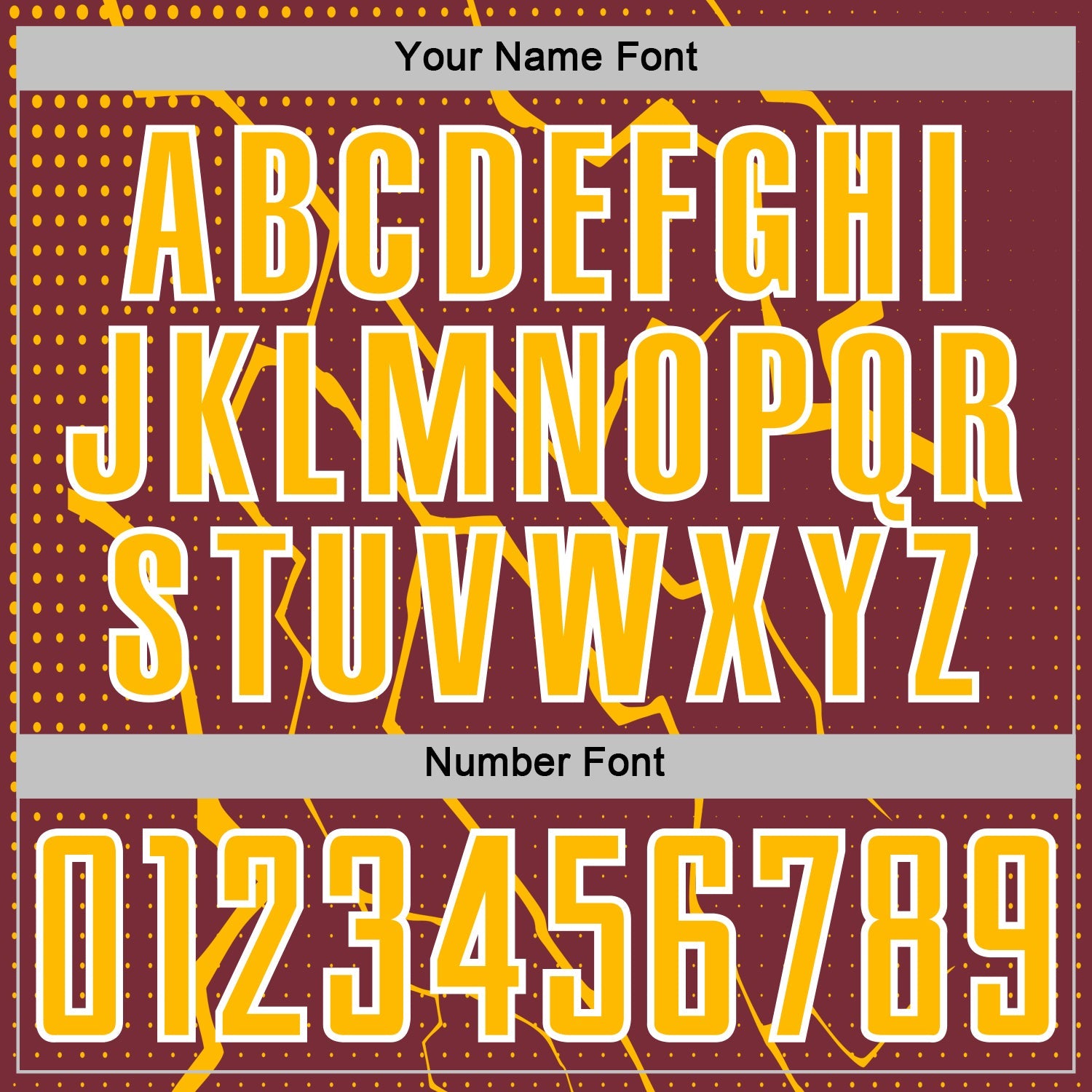 Custom Burgundy Gold-White Lightning Sports Sublimation Soccer Uniform Jersey