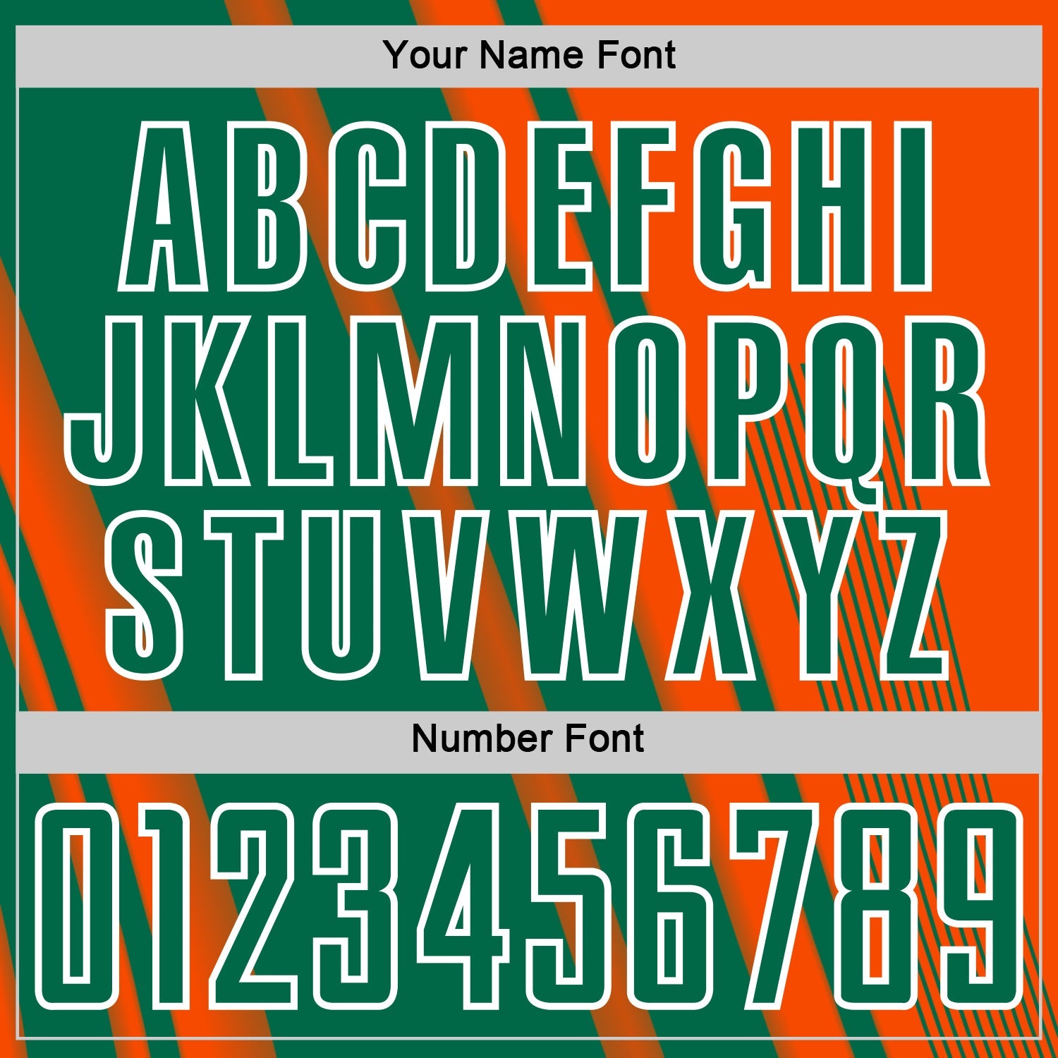 Custom Orange Kelly Green-White Lines Sports Sublimation Soccer Uniform Jersey