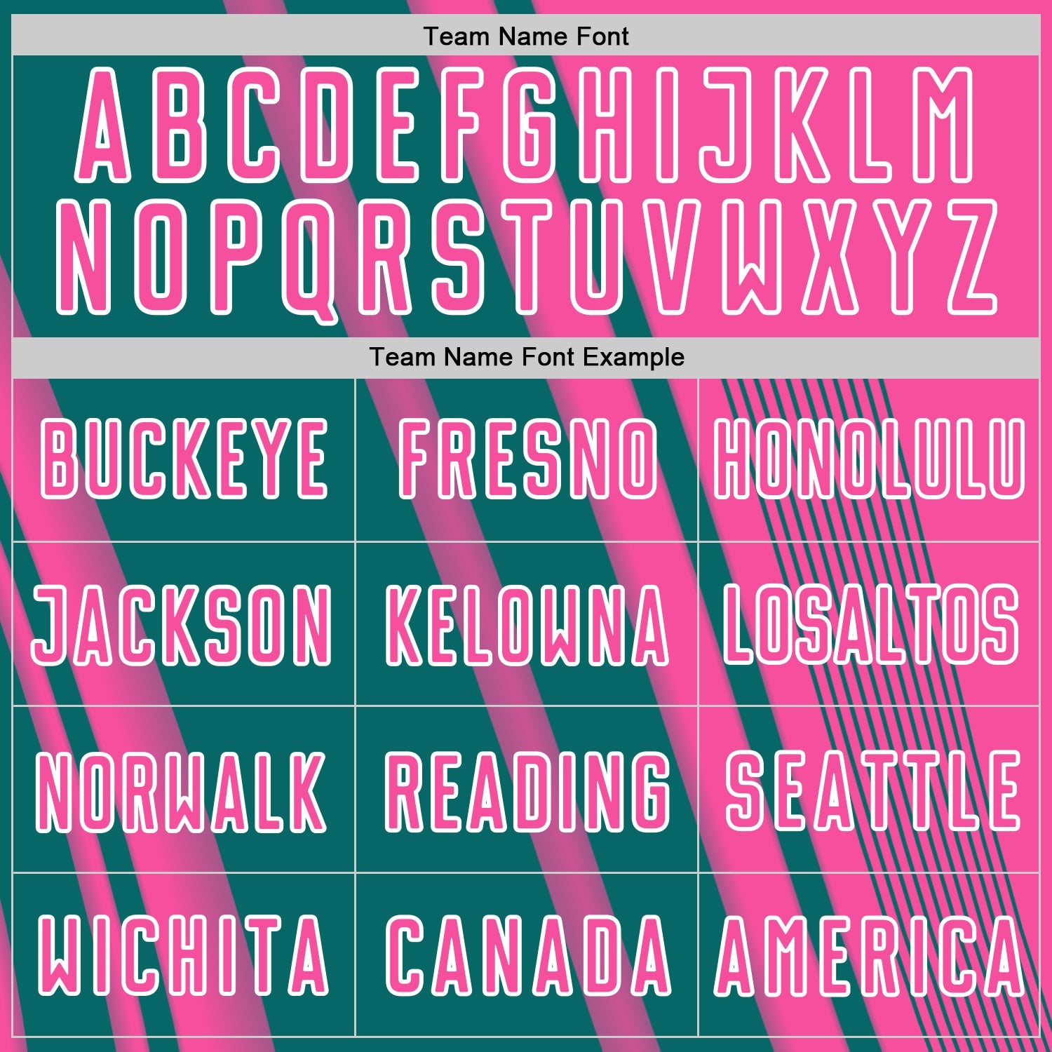 Custom Pink Teal-White Lines Sports Sublimation Soccer Uniform Jersey