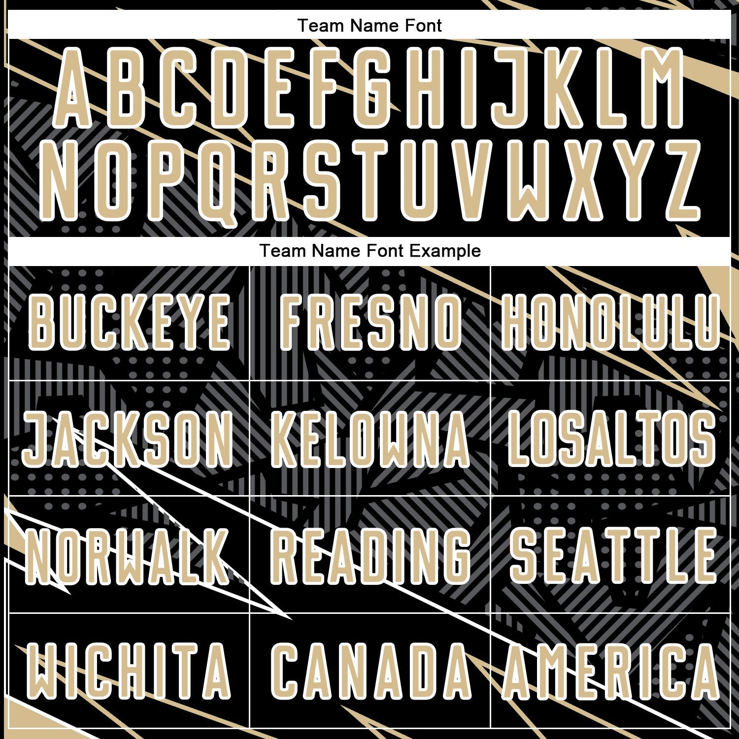 Custom Black Vegas Gold-White Lines Sports Sublimation Soccer Uniform Jersey