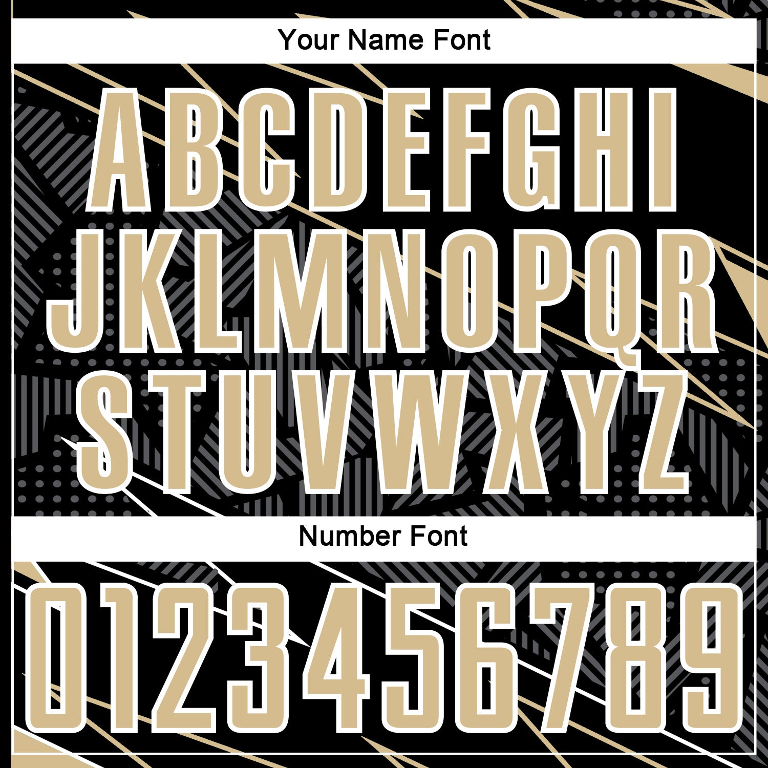 Custom Black Vegas Gold-White Lines Sports Sublimation Soccer Uniform Jersey