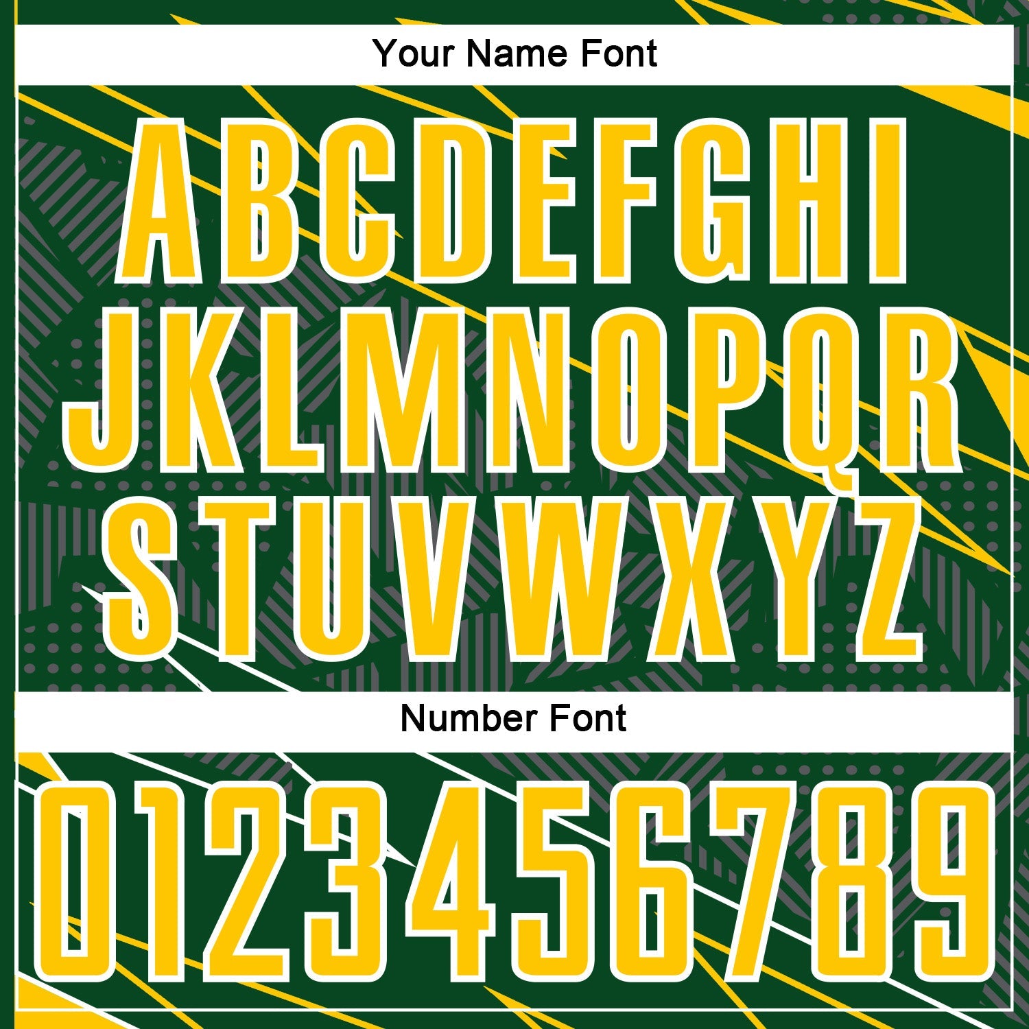 Custom Green Yellow-White Lines Sports Sublimation Soccer Uniform Jersey