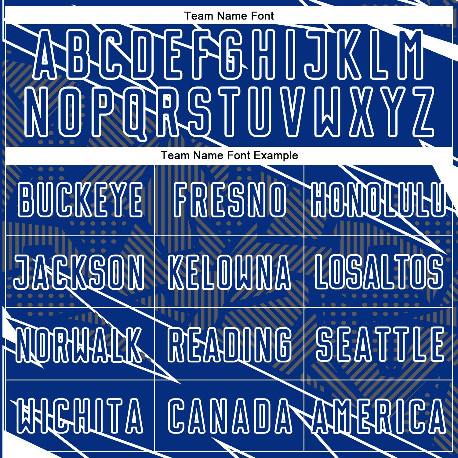 Custom Royal White Lines Sports Sublimation Soccer Uniform Jersey