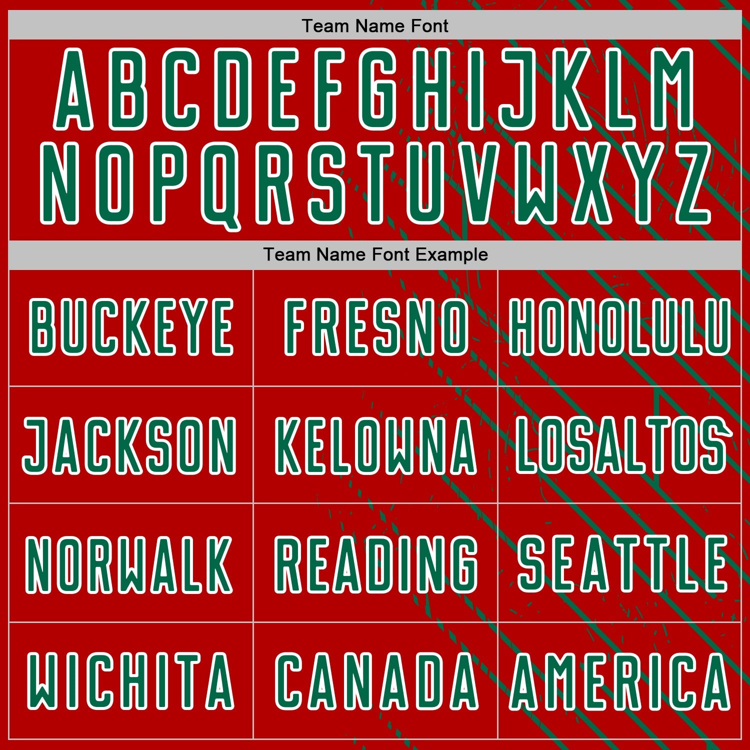 Custom Red Kelly Green-White Lines Sports Sublimation Soccer Uniform Jersey