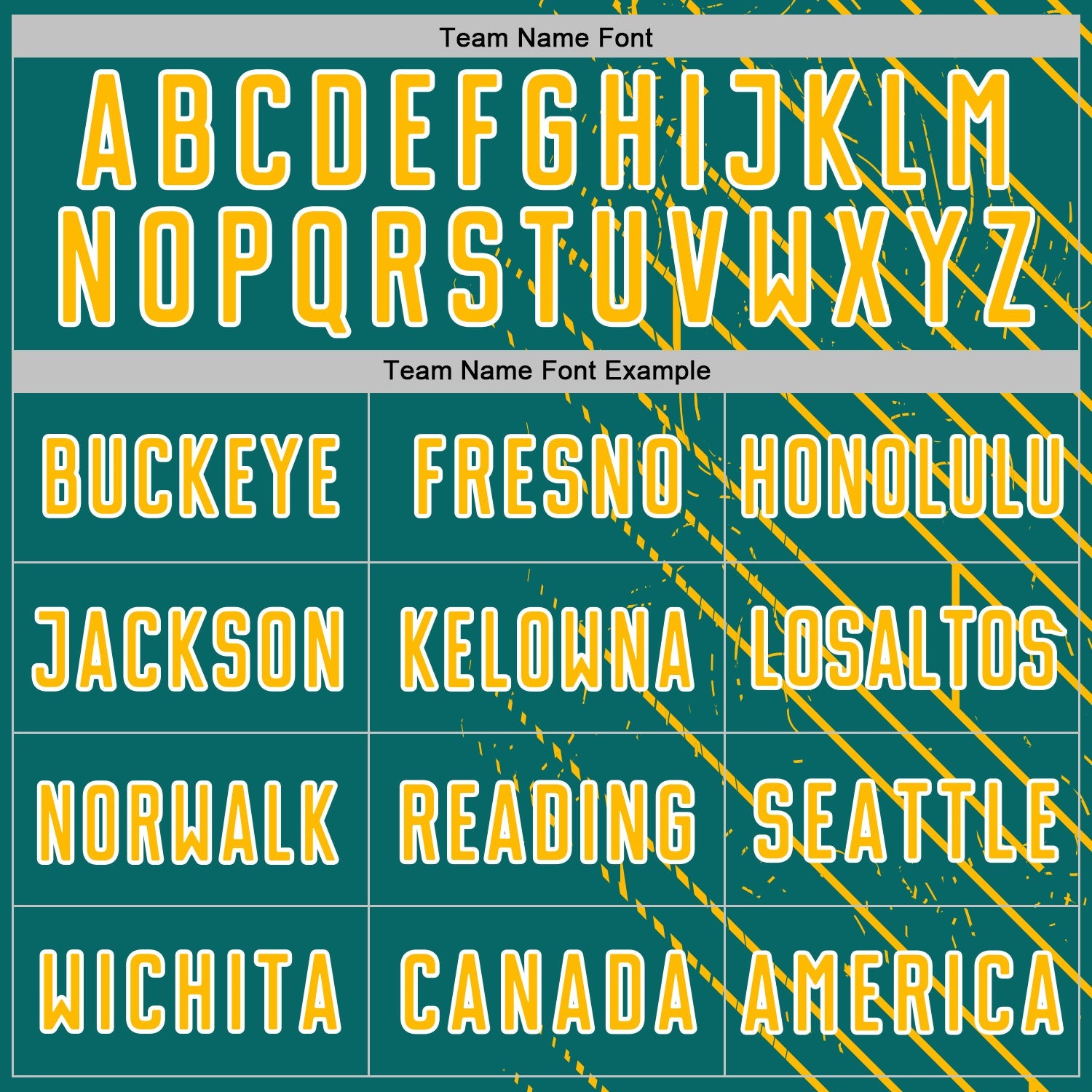 Custom Teal Gold-White Lines Sports Sublimation Soccer Uniform Jersey