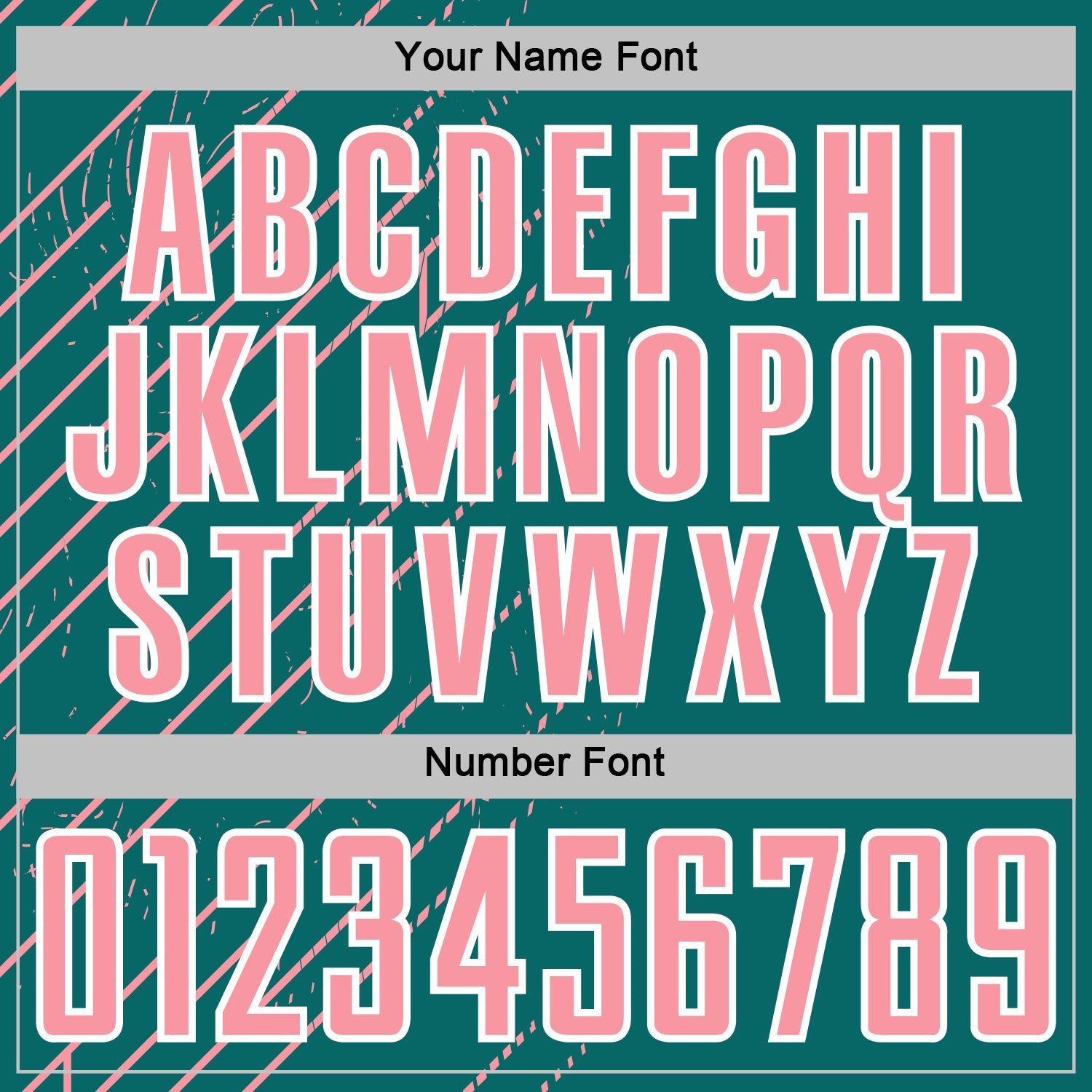 Custom Teal Medium Pink-White Lines Sports Sublimation Soccer Uniform Jersey