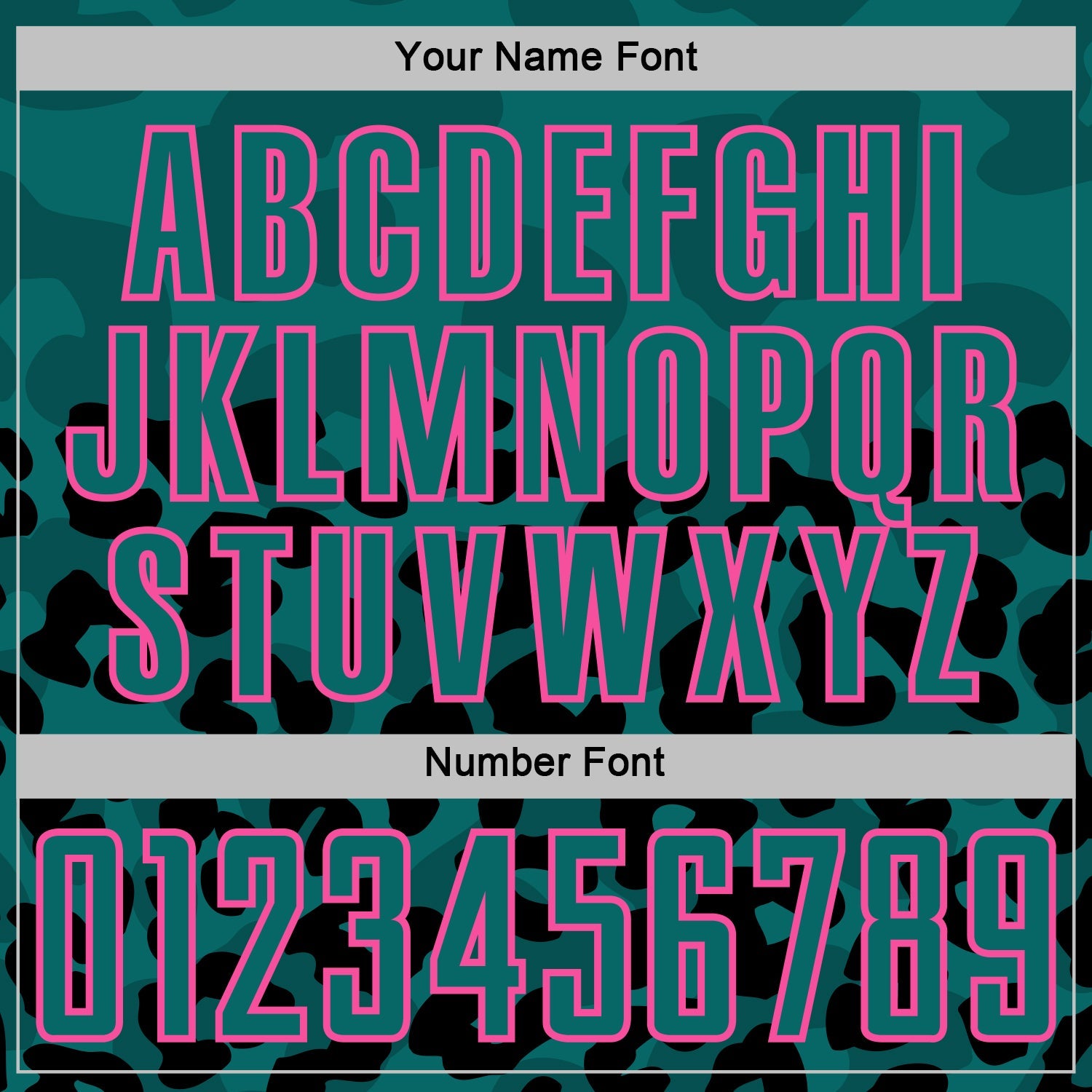 Custom Black Teal-Pink Animal Leopard Print Sports Sublimation Soccer Uniform Jersey