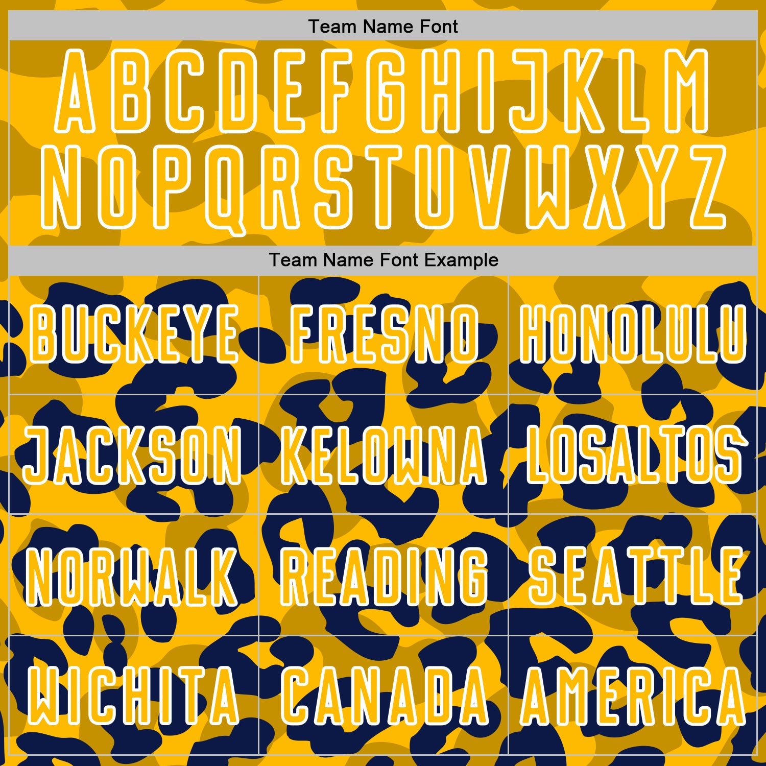 Custom Navy Gold-White Animal Leopard Print Sports Sublimation Soccer Uniform Jersey