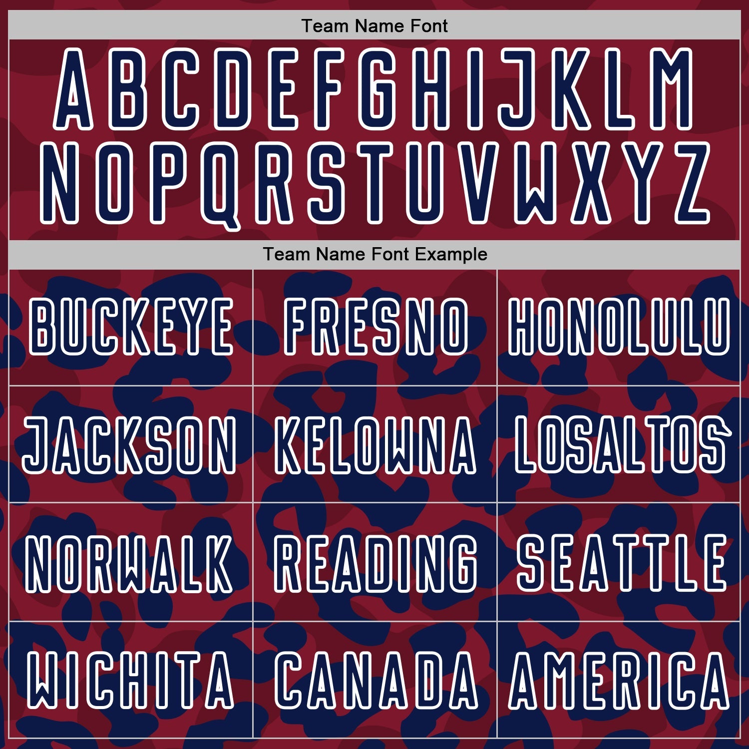 Custom Navy Crimson-White Animal Leopard Print Sports Sublimation Soccer Uniform Jersey