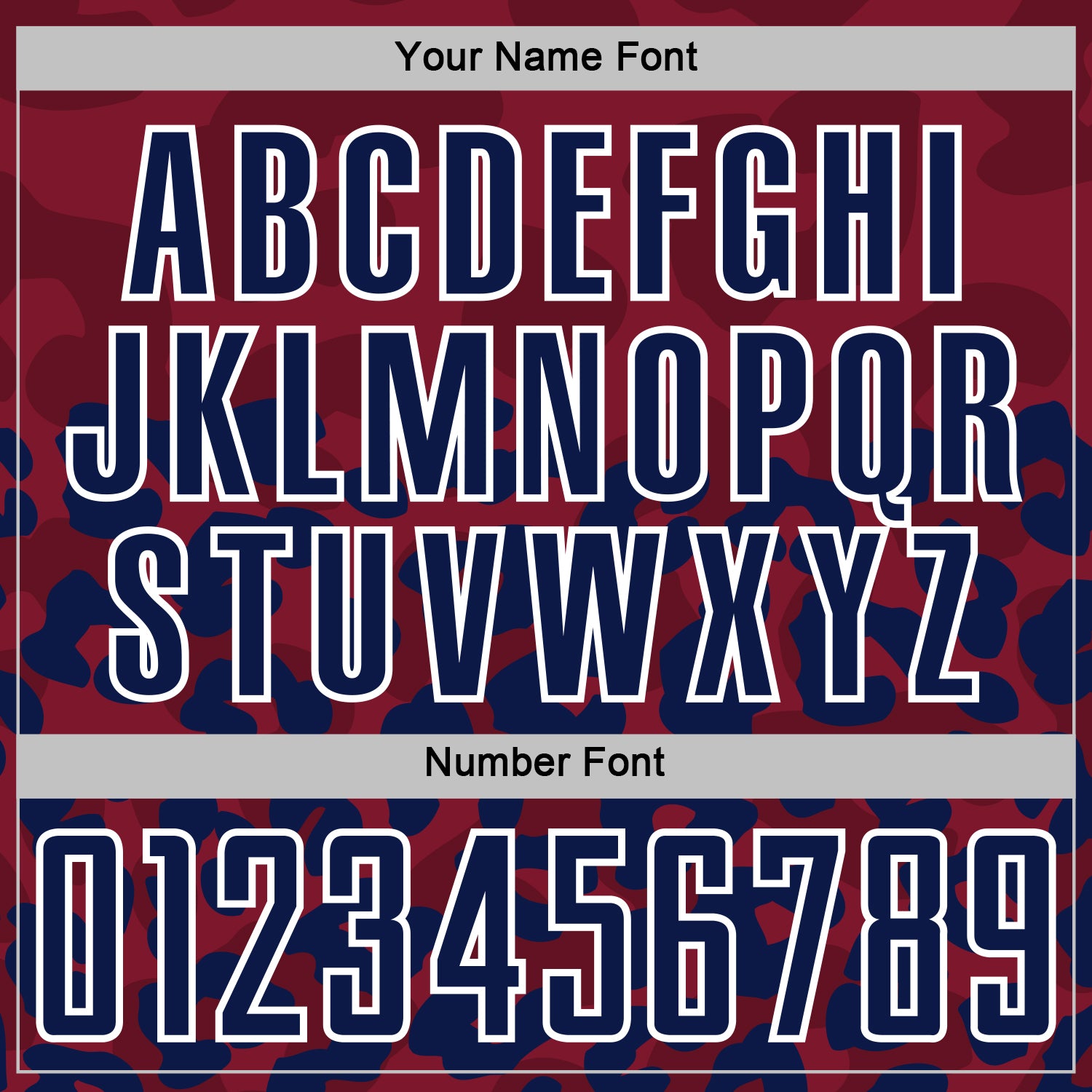 Custom Navy Crimson-White Animal Leopard Print Sports Sublimation Soccer Uniform Jersey