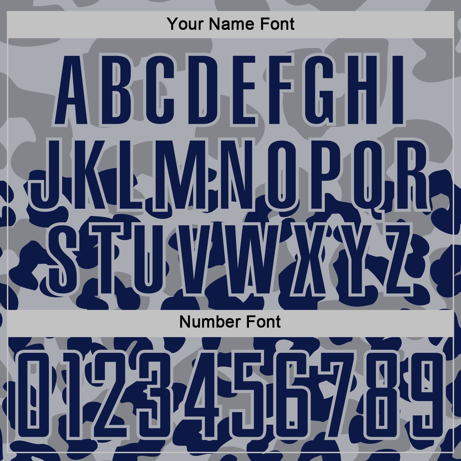 Custom Navy Gray Animal Leopard Print Sports Sublimation Soccer Uniform Jersey