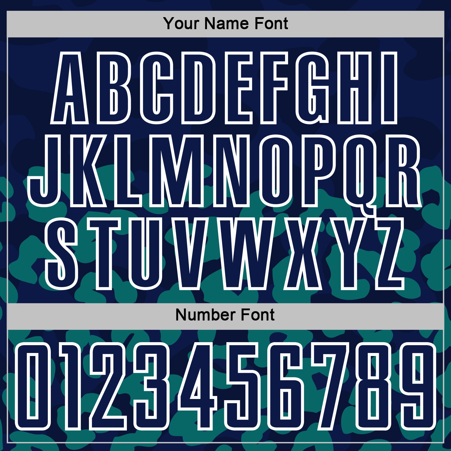 Custom Teal Navy-White Animal Leopard Print Sports Sublimation Soccer Uniform Jersey