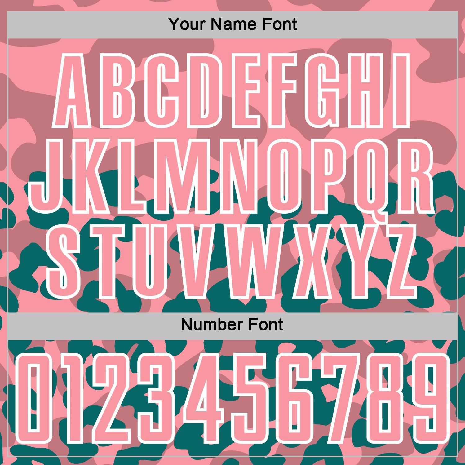 Custom Teal Medium Pink-White Animal Leopard Print Sports Sublimation Soccer Uniform Jersey