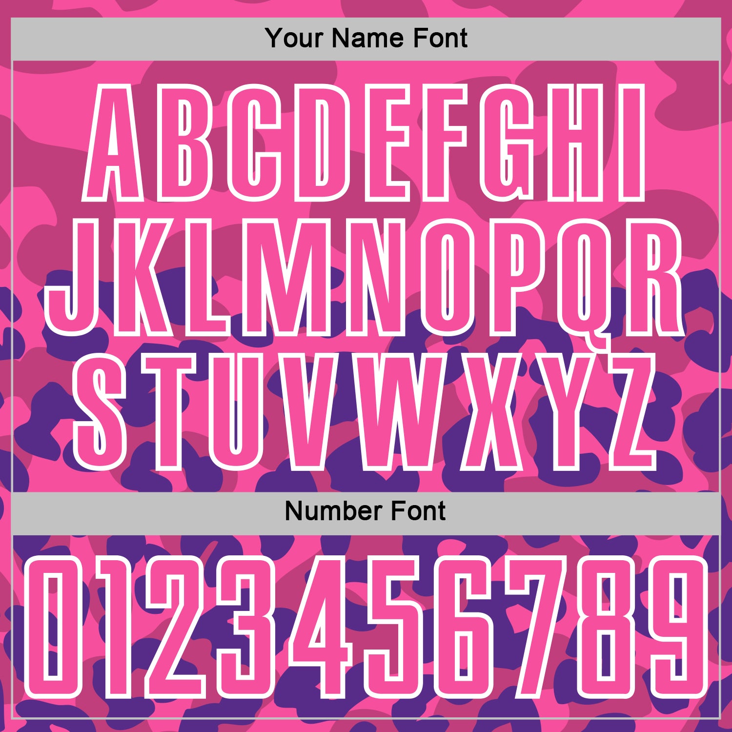 Custom Purple Pink-White Animal Leopard Print Sports Sublimation Soccer Uniform Jersey