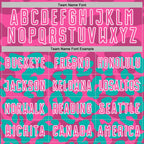 Custom Aqua Pink-White Animal Leopard Print Sports Sublimation Soccer Uniform Jersey