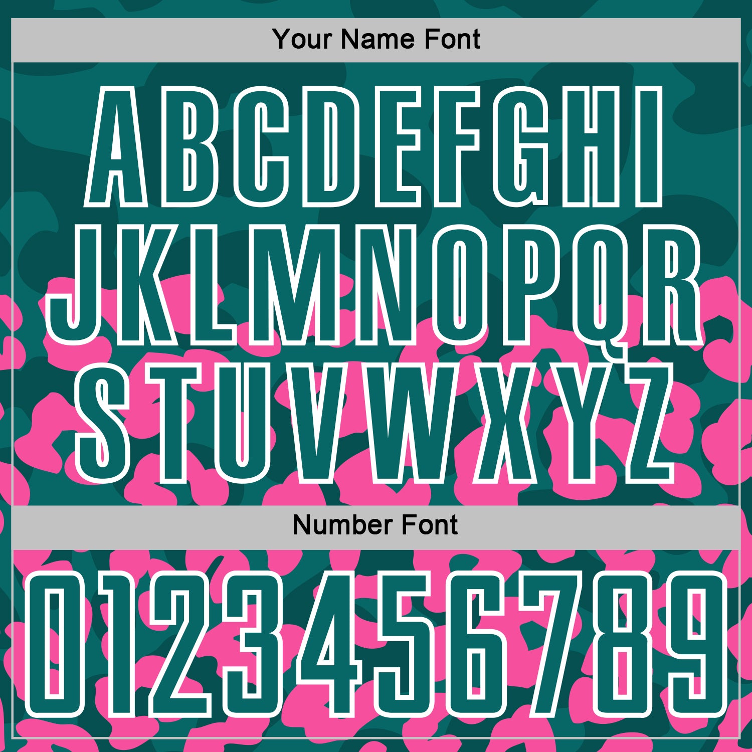 Custom Pink Teal-White Animal Leopard Print Sports Sublimation Soccer Uniform Jersey