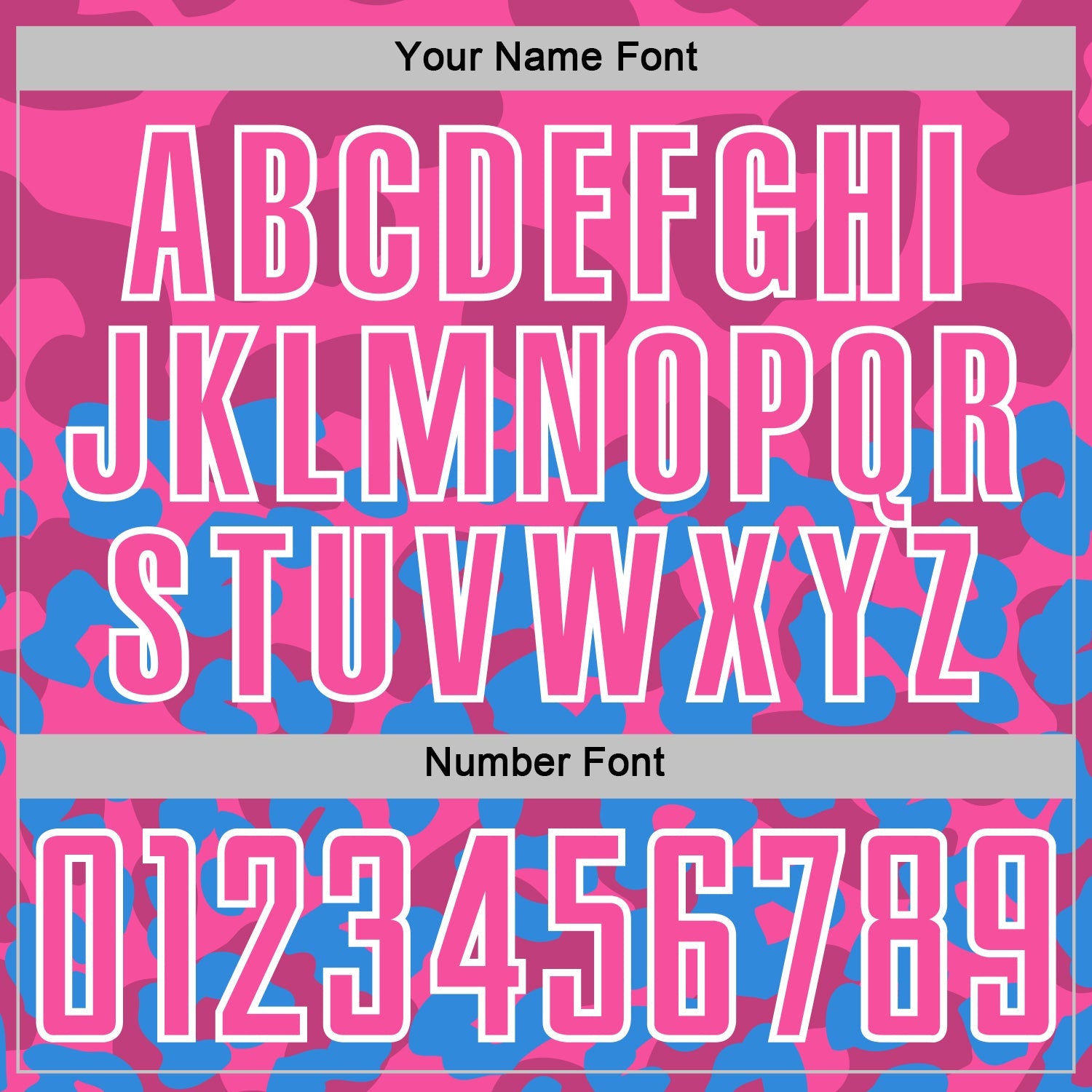 Custom Powder Blue Pink-White Animal Leopard Print Sports Sublimation Soccer Uniform Jersey