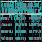 Custom Black Aqua-Neon Pink Dripping Splatte Pattern Sports Sublimation Soccer Uniform Jersey