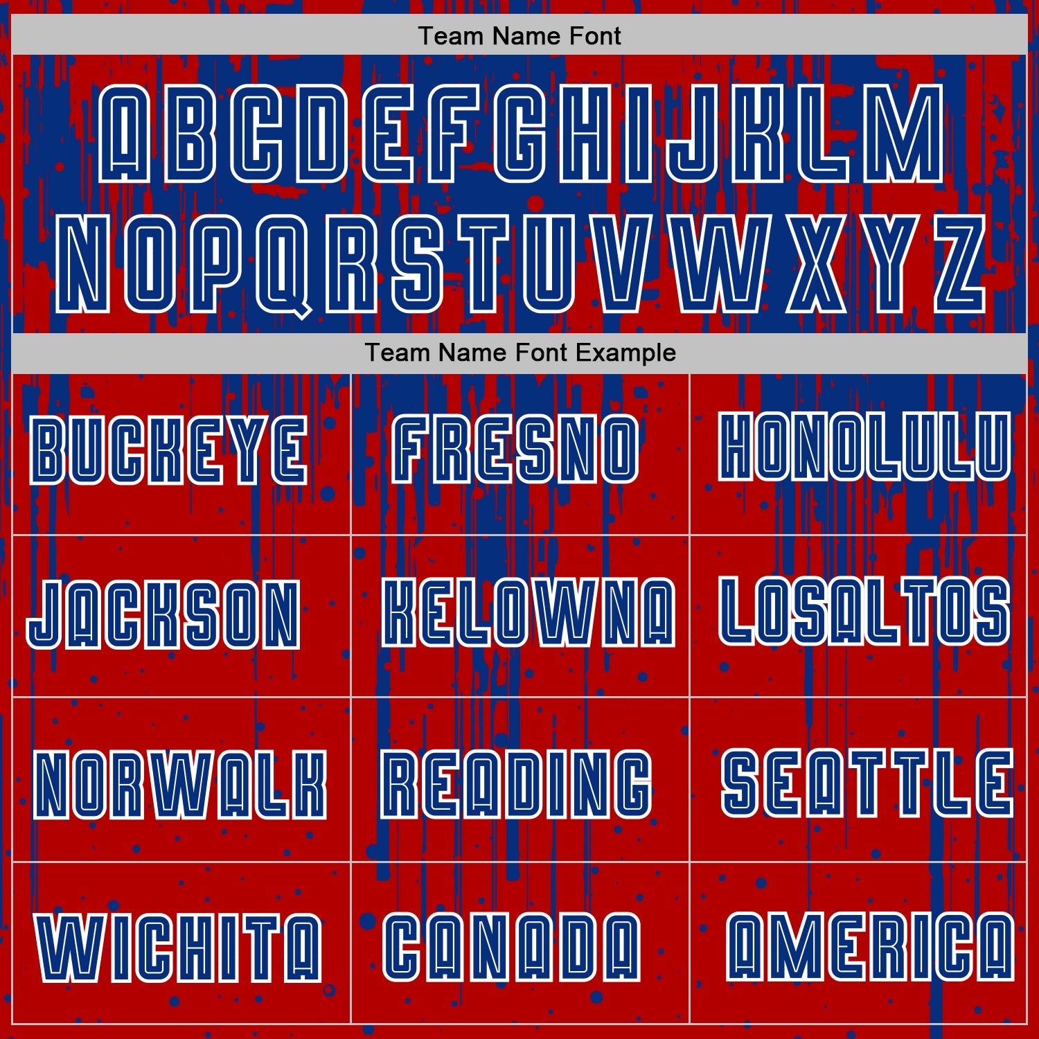 Custom Red Royal-White Dripping Splatte Pattern Sports Sublimation Soccer Uniform Jersey