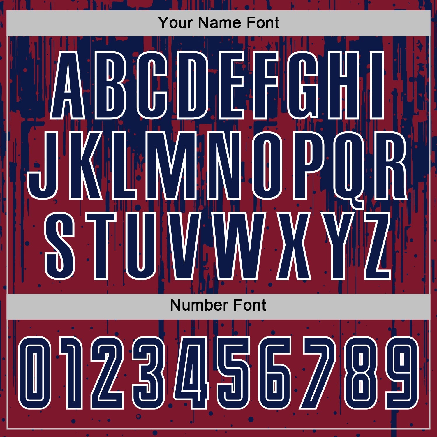 Custom Crimson Navy-White Dripping Splatte Pattern Sports Sublimation Soccer Uniform Jersey