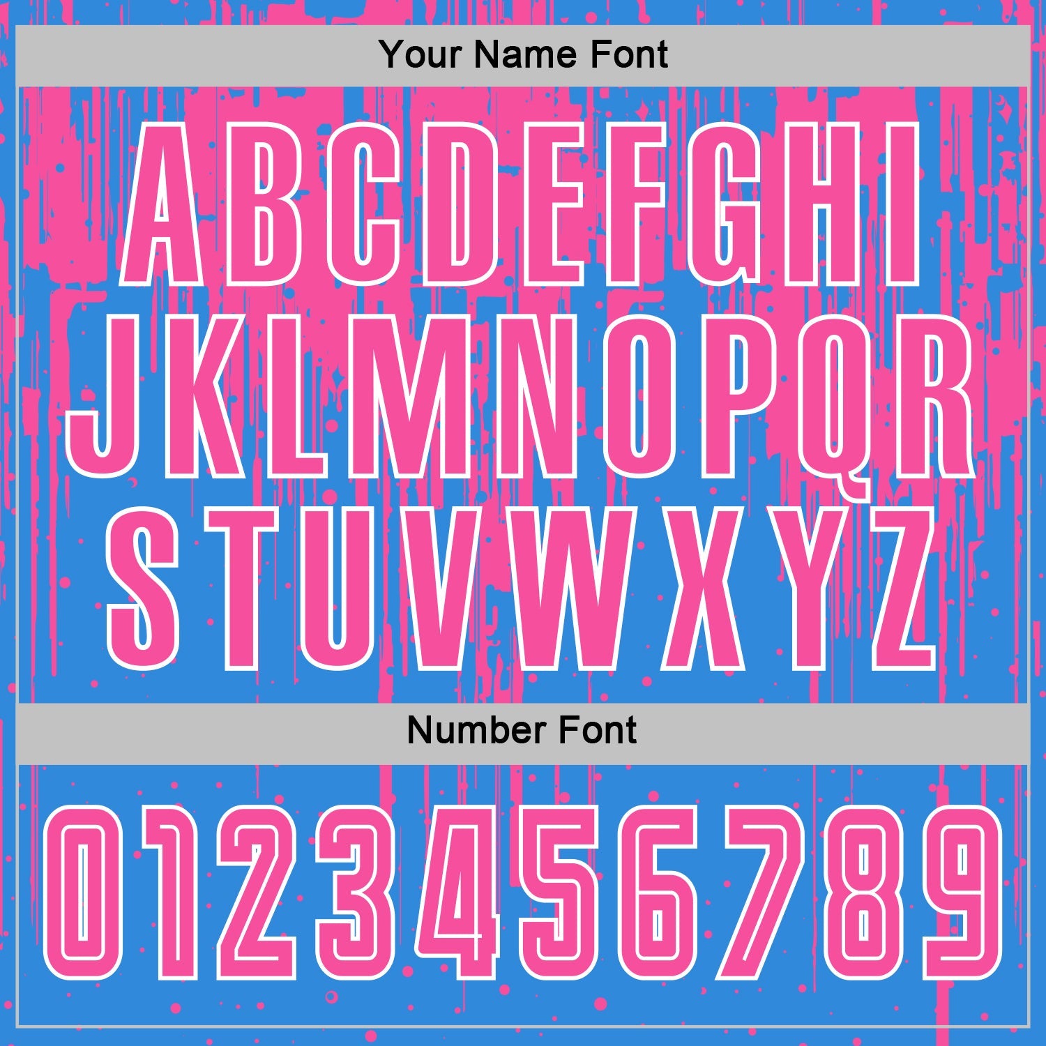 Custom Powder Blue Pink-White Dripping Splatte Pattern Sports Sublimation Soccer Uniform Jersey