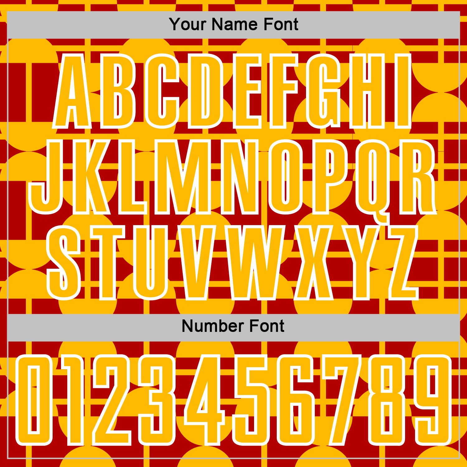 Custom Red Gold-White Geometric Shapes Sports Sublimation Soccer Uniform Jersey