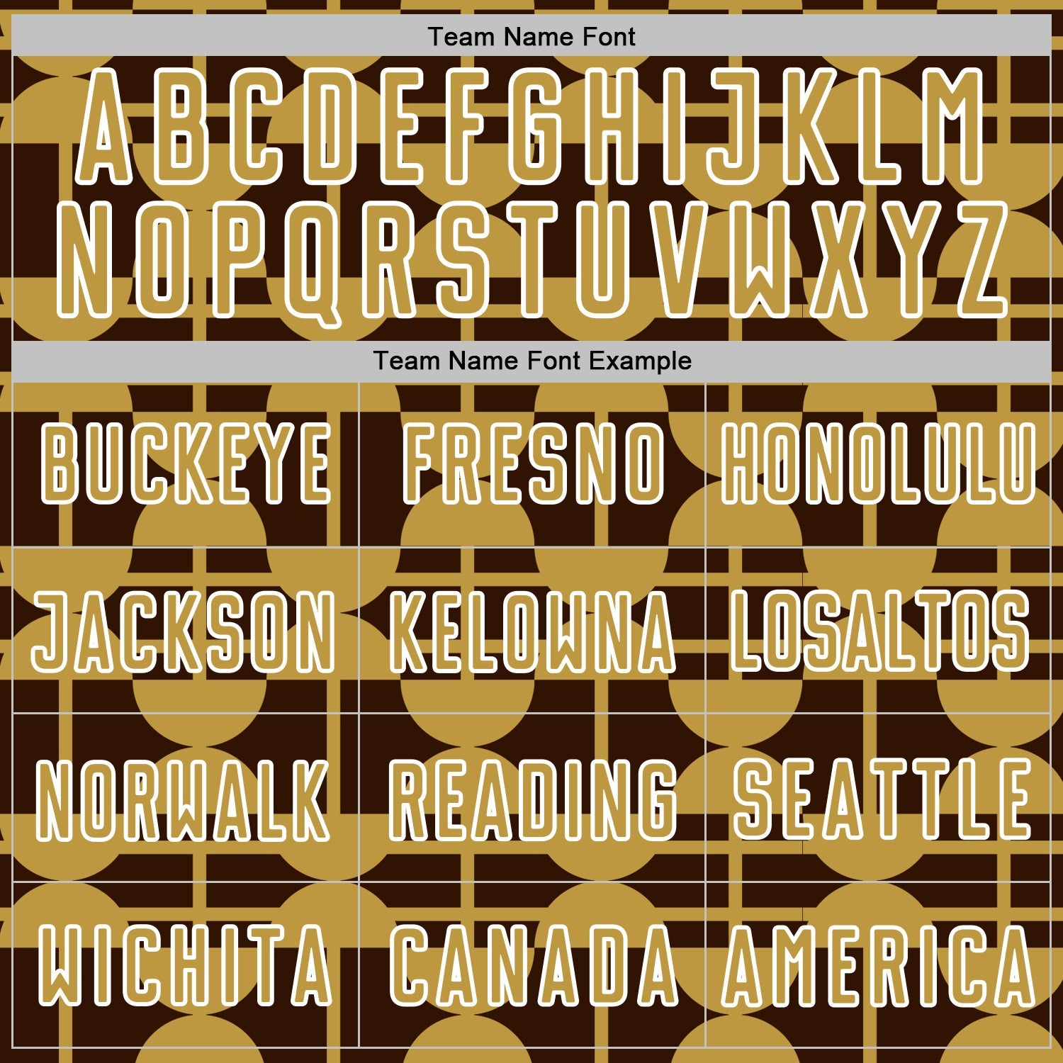 Custom Brown Old Gold-White Geometric Shapes Sports Sublimation Soccer Uniform Jersey